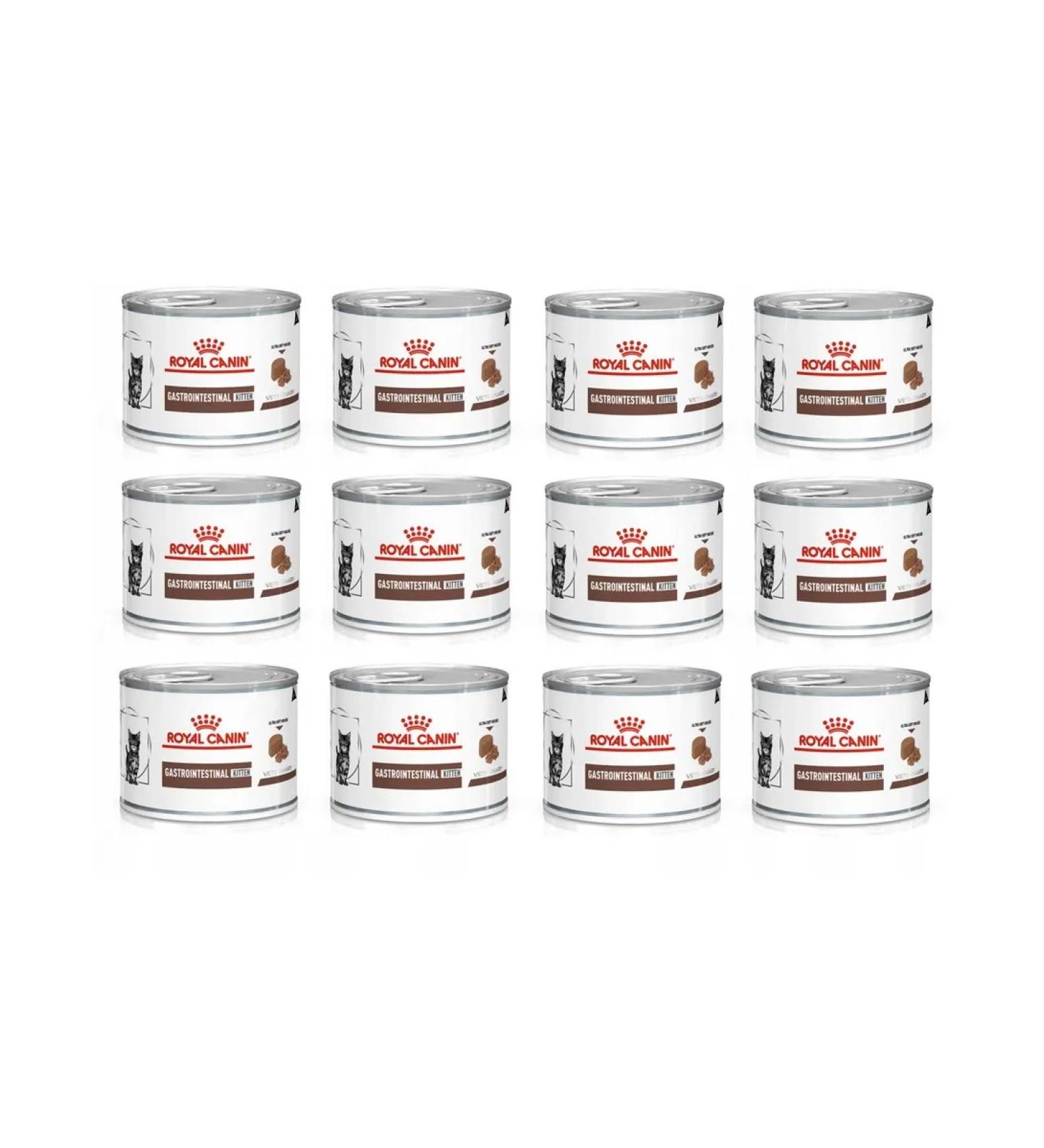 ROYAL CANIN GastroinTestinal Kitten Kitteen Feed 195 g x 12 pieces