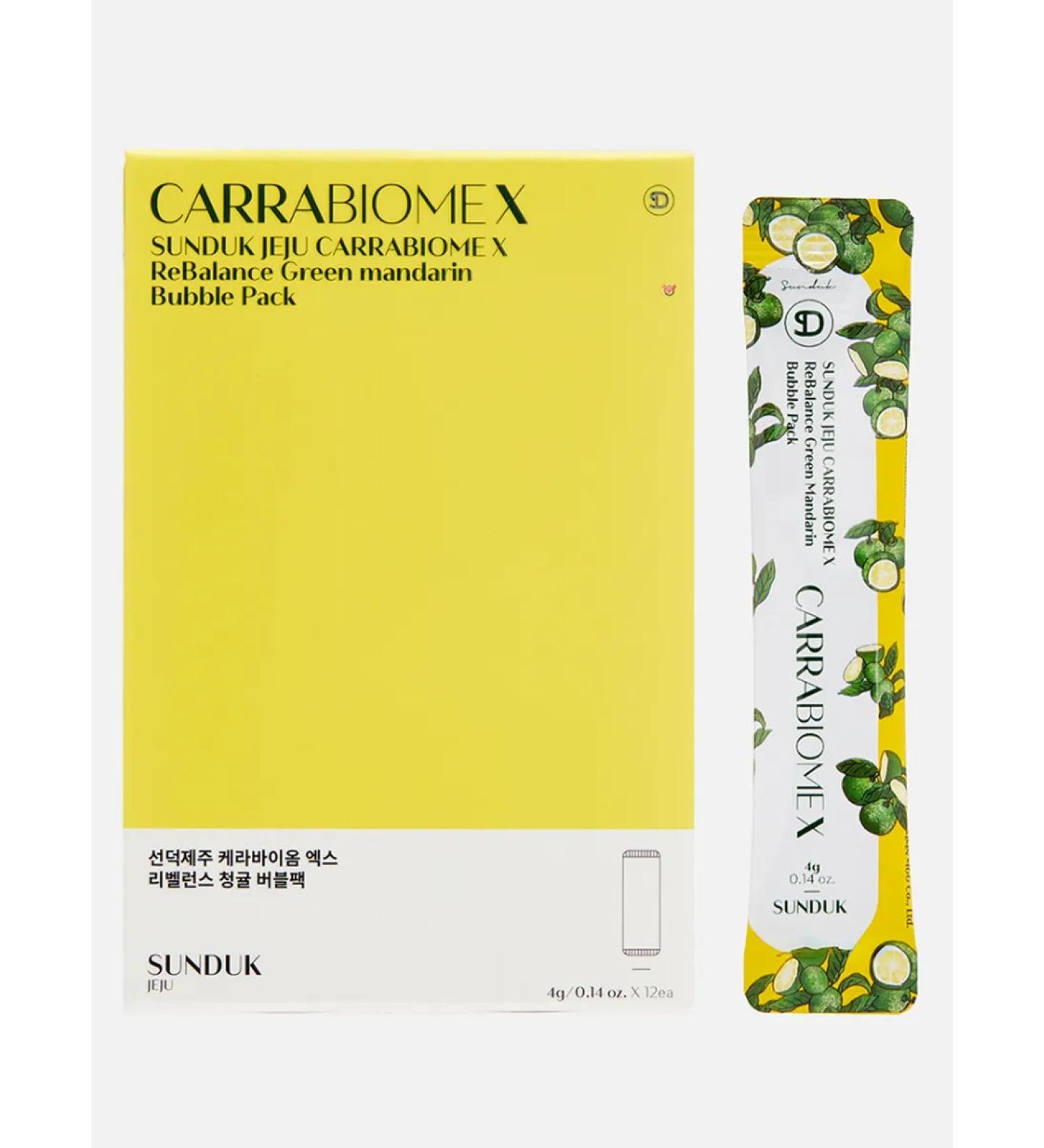 SUNDUK Cleaning face mask with tangerine Jeju Rebalance - Buy Online on GoSupps.com