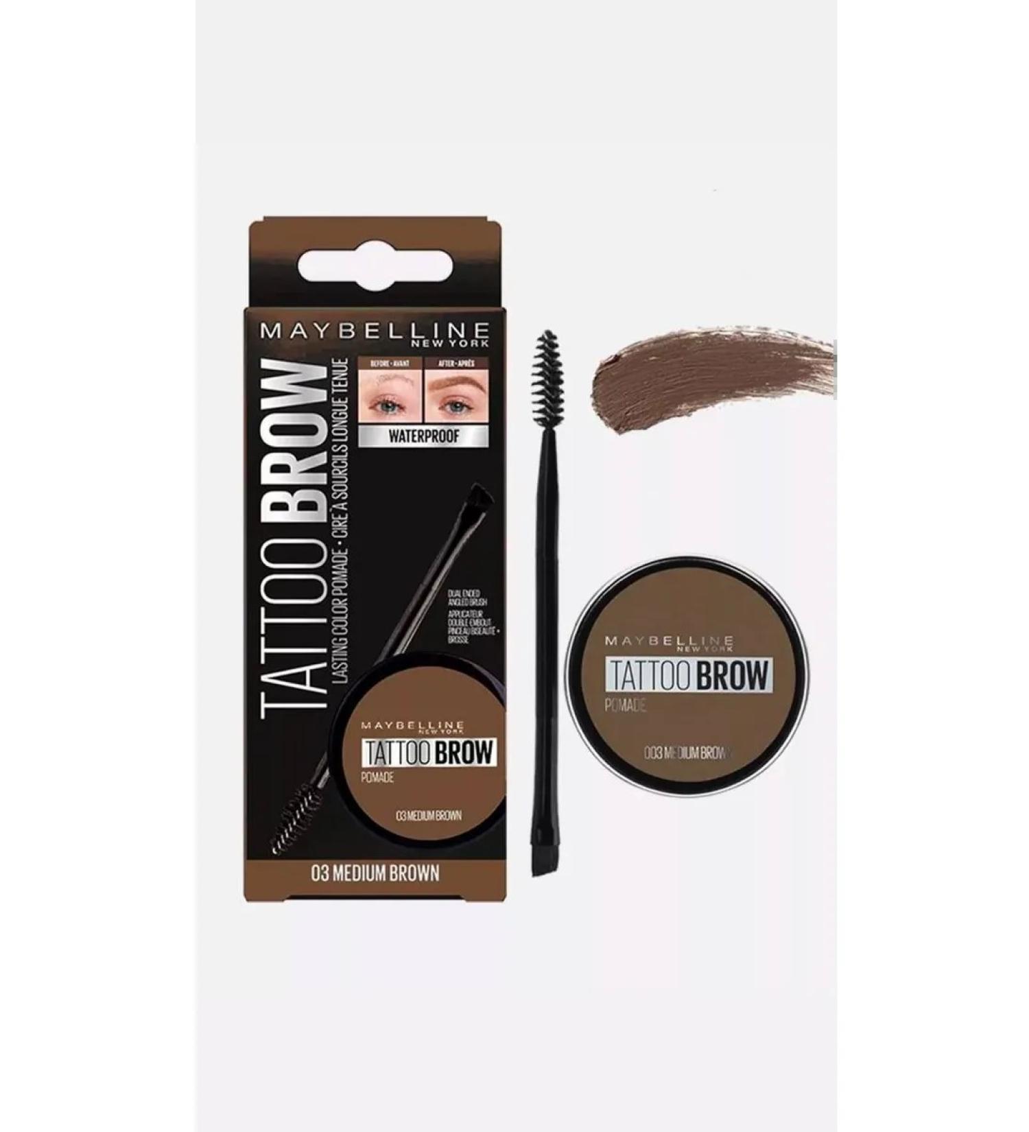Maybelline New York Brow Tattoo eyebrow lipstick 03 - Buy Online on GoSupps.com