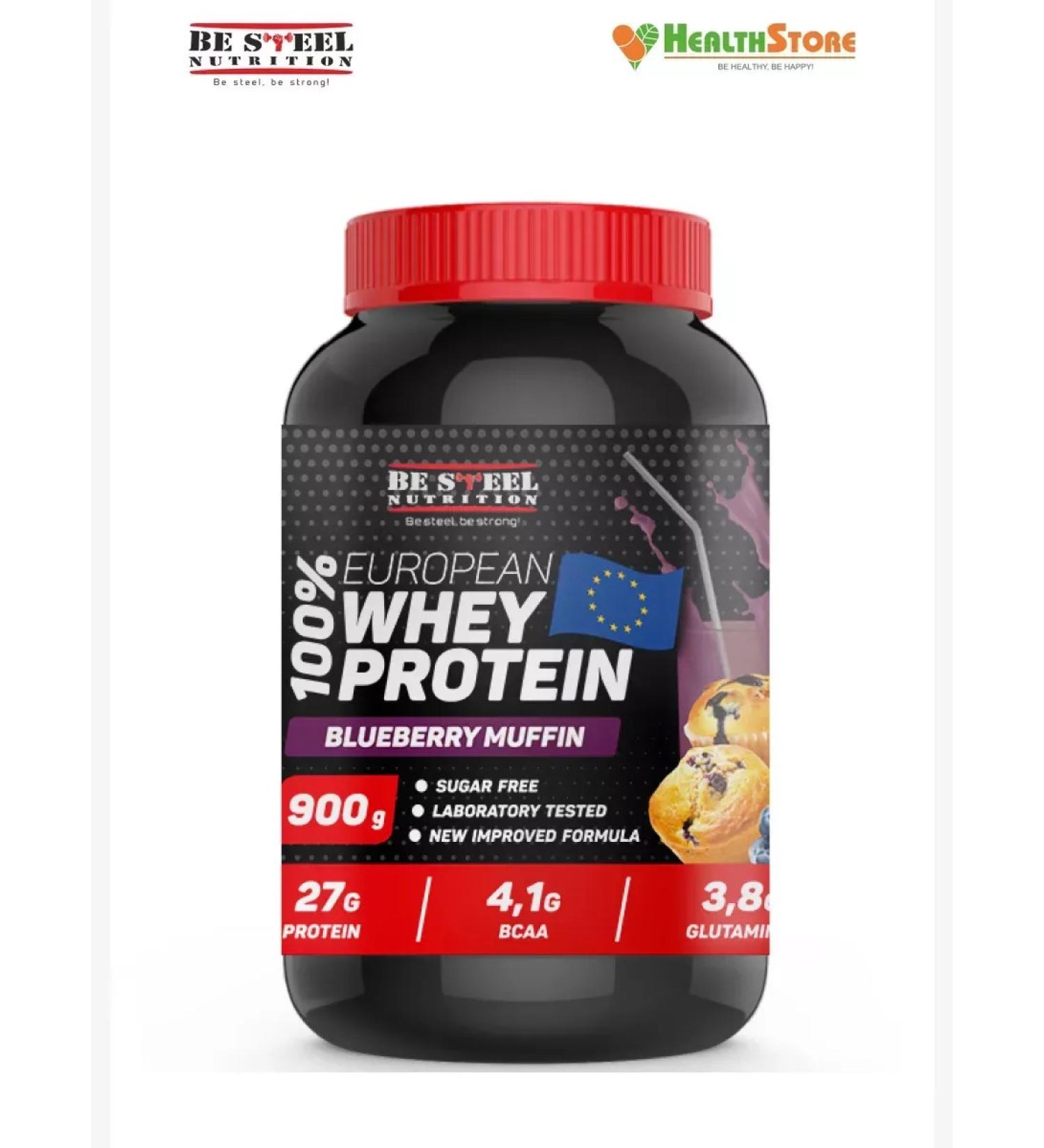 Be Steel Nutrition Whey -current Whey Protein 0.9kg - Buy Online on GoSupps.com