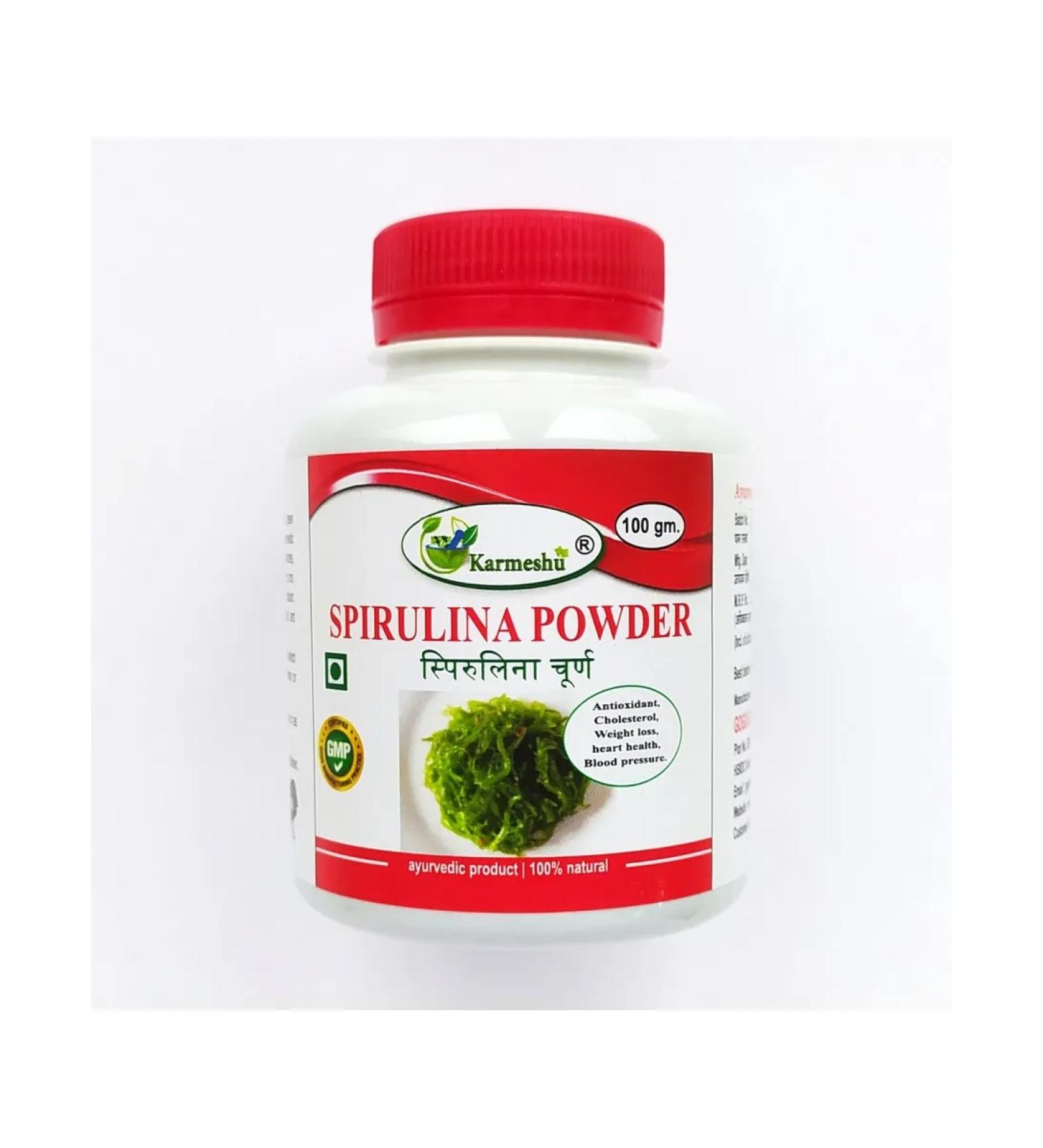 Karmeshu Spirulina Churna Spirulina Churna Karmeyu 100 g