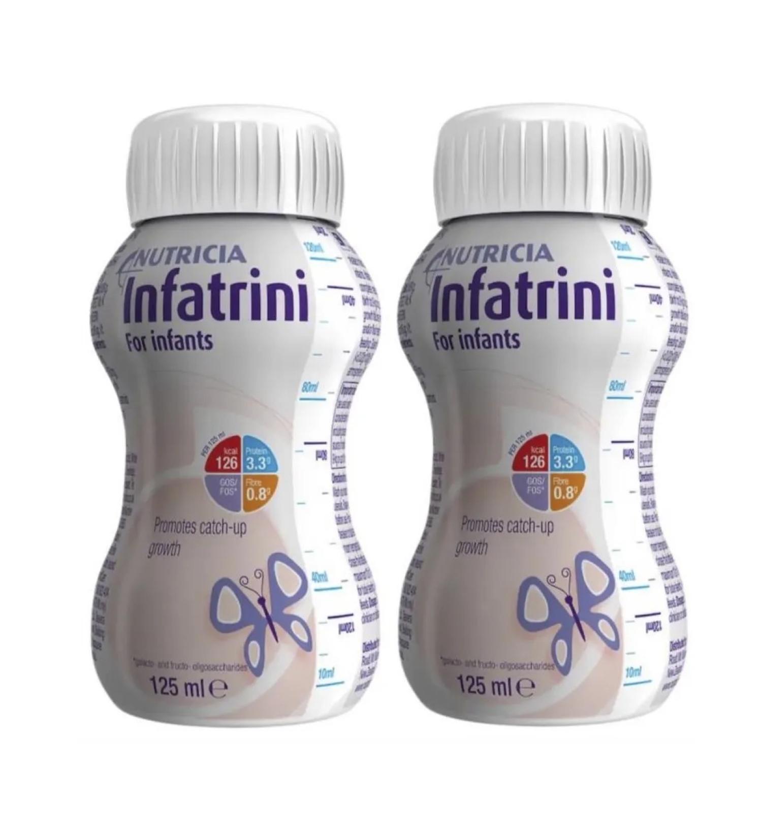 Nutricia Infatrini 125 ml 2 bottles - Buy Online on GoSupps.com