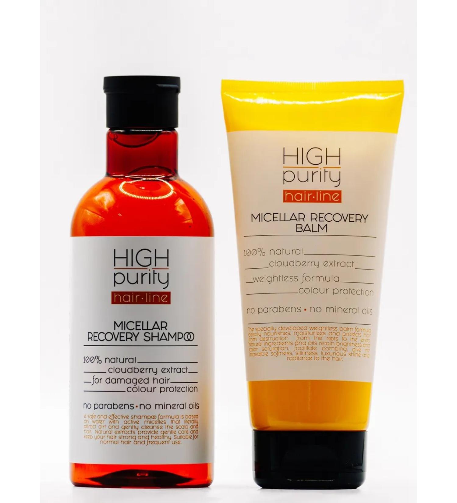 HIGH PURITY Set Micellar Restorative Shampoo + Balm