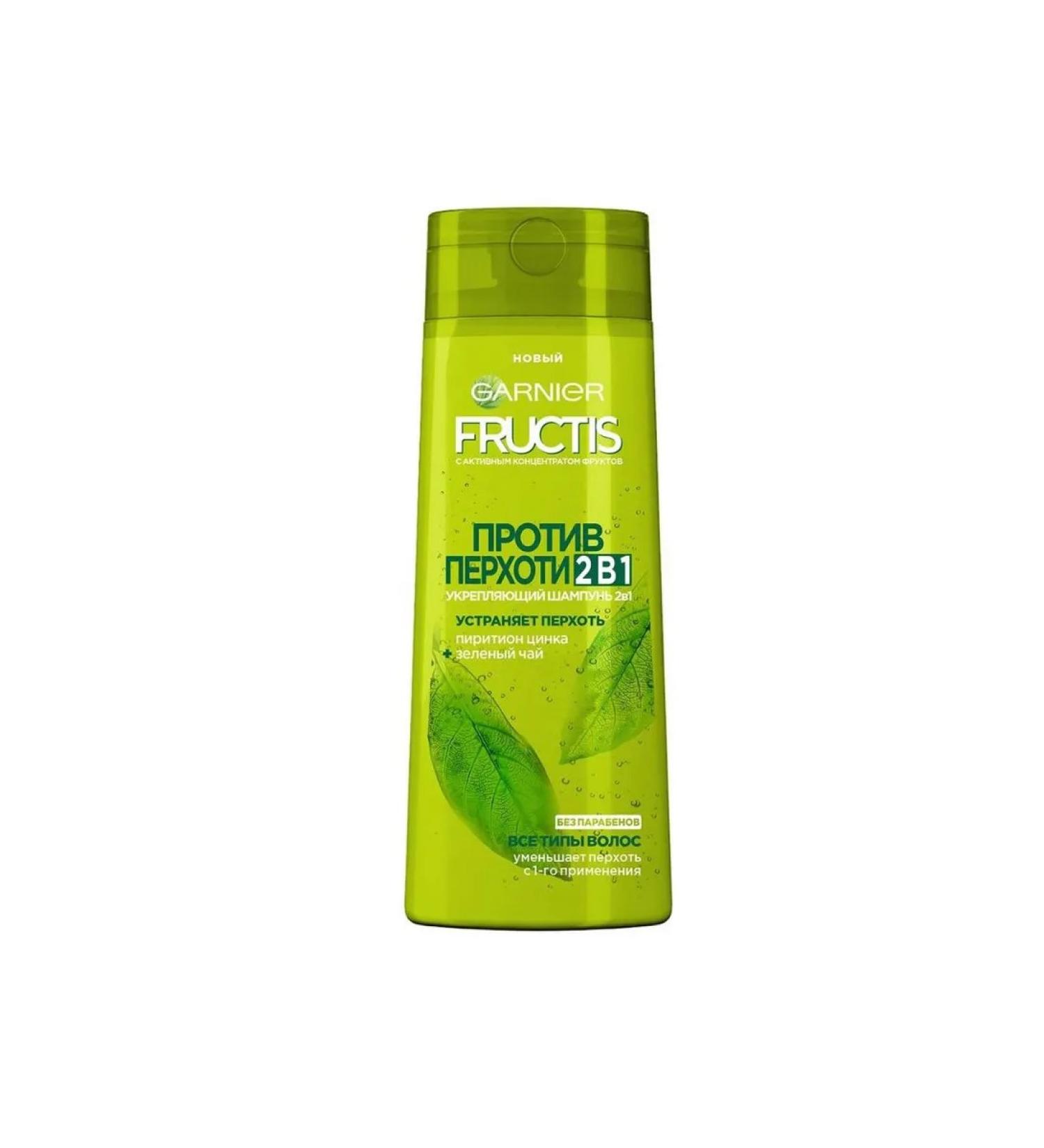 Garnier Shampoo 2 in 1 against dandruff for normal hair 250 ml