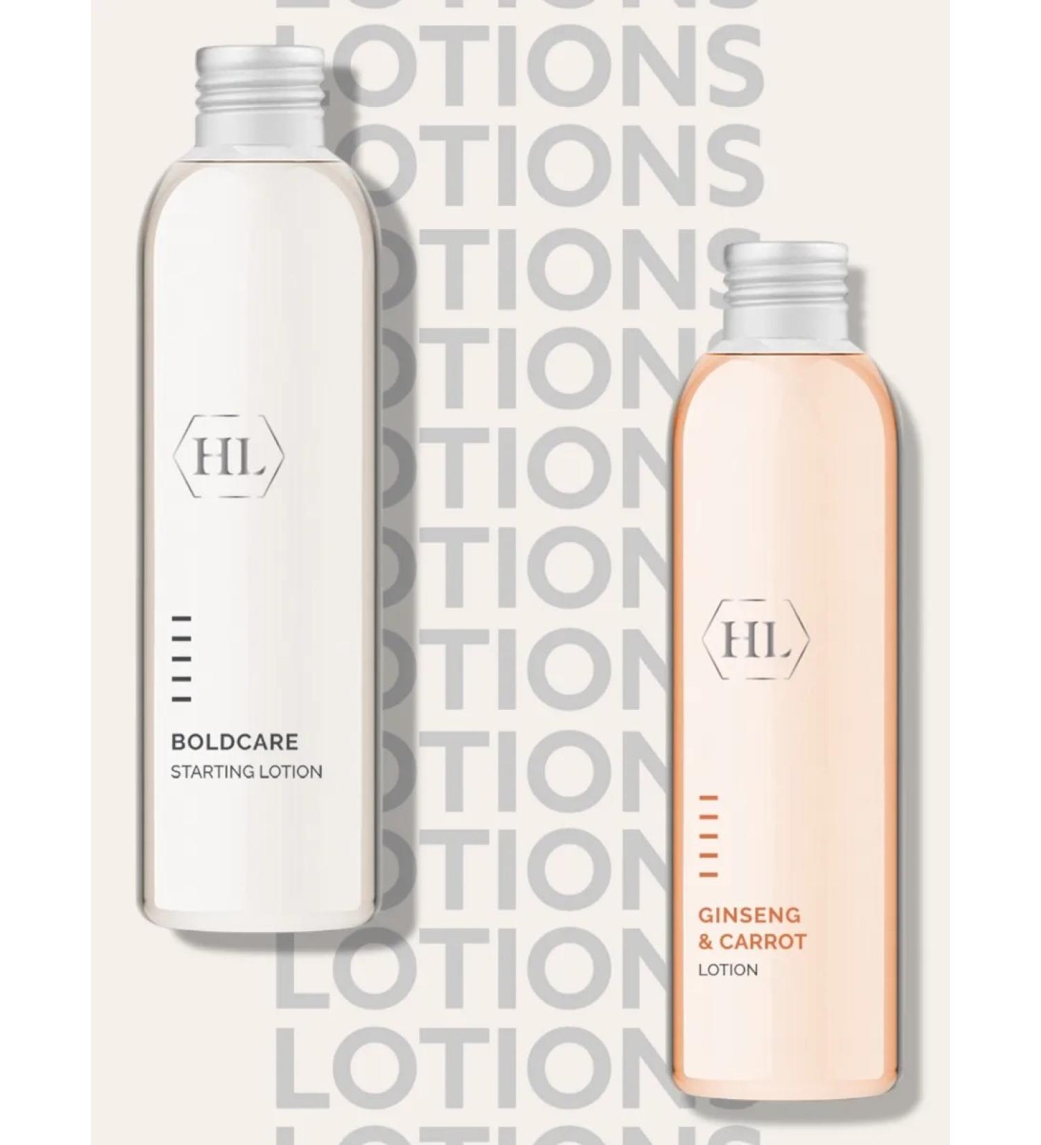Holy Land Boldcare Starting Lotion + Ginseng & Carrot Lotion - Buy Online on GoSupps.com