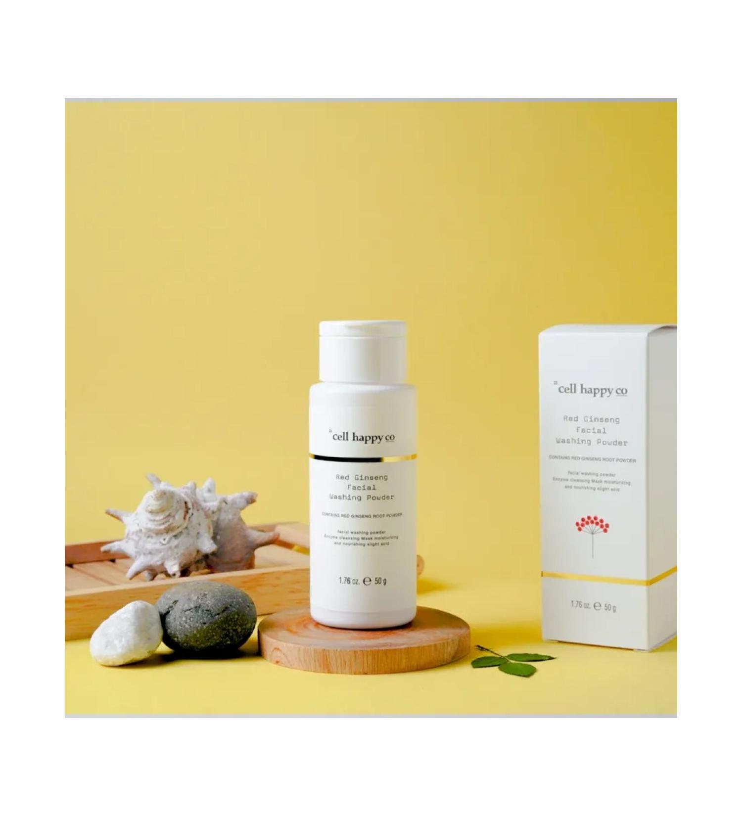 Cell Happy Co Enzymal face powder with red ginseng 50 g - Buy Online on GoSupps.com