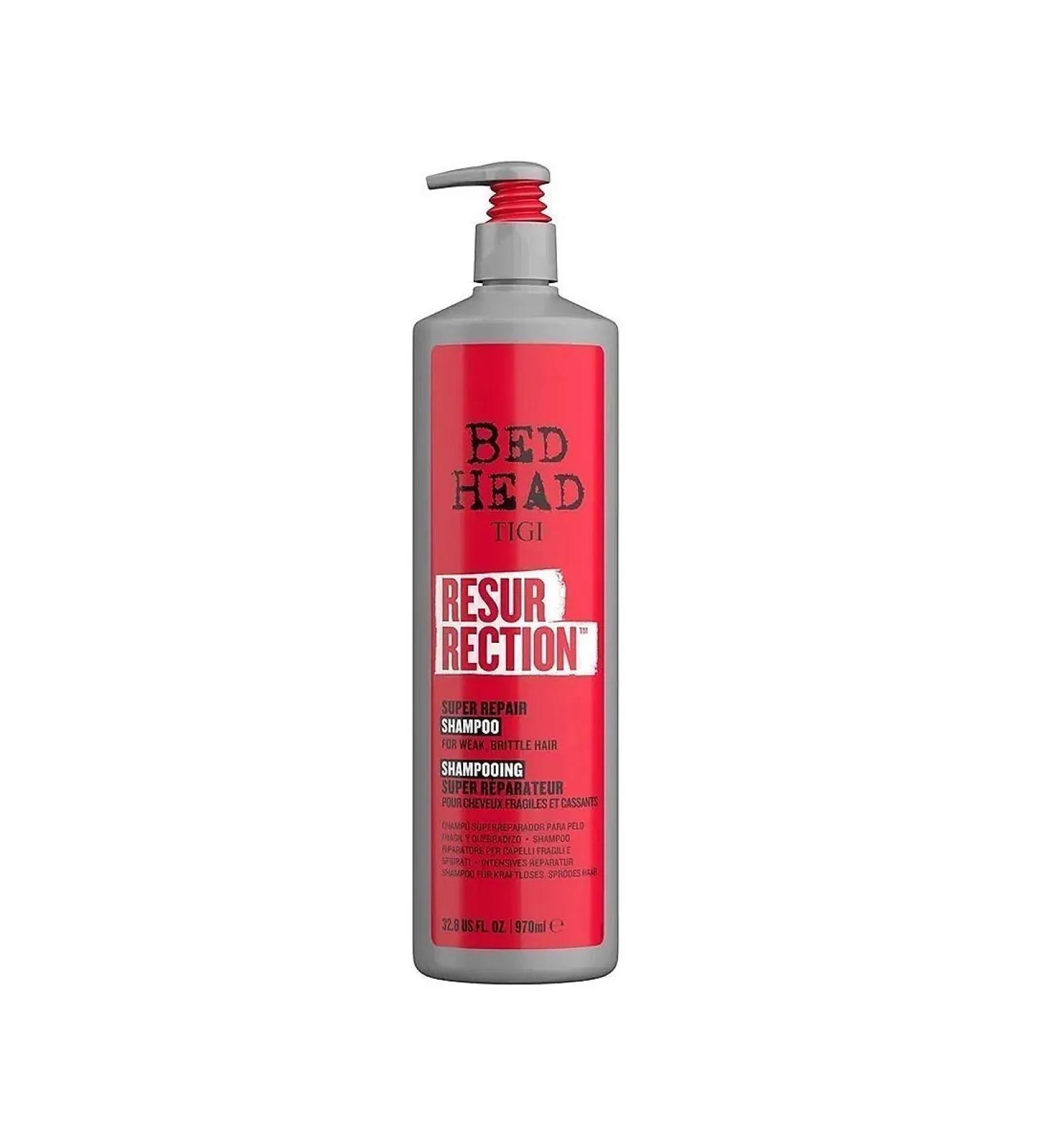 TIGI Bed Head Resurrection shampoo for damaged hair 970 ml - Buy Online on GoSupps.com