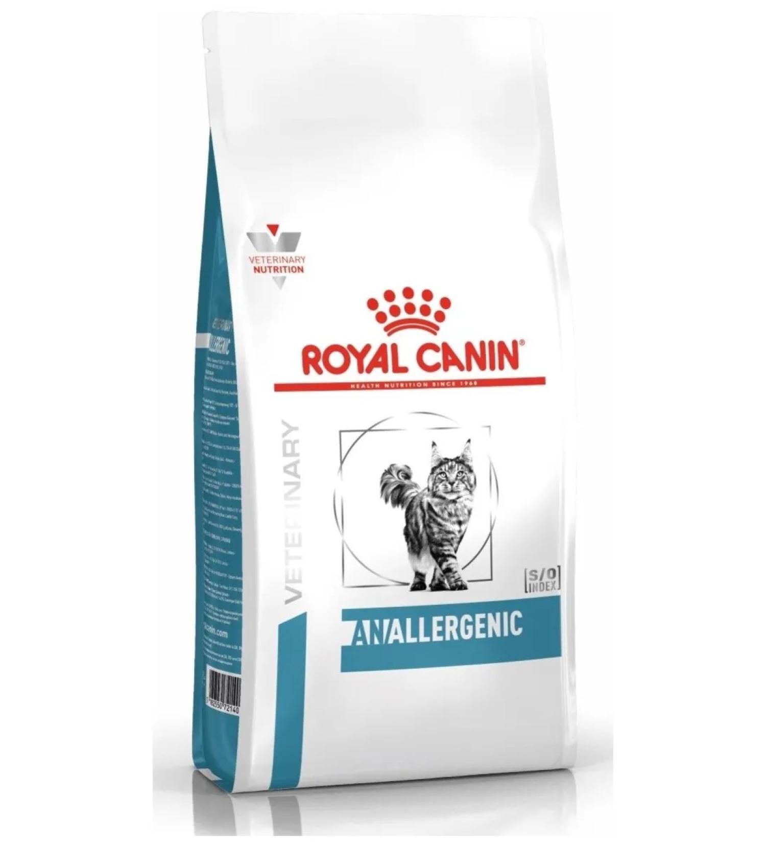 ROYAL CANIN Anallergenic for cats 2 kg allergies - Buy Online on GoSupps.com