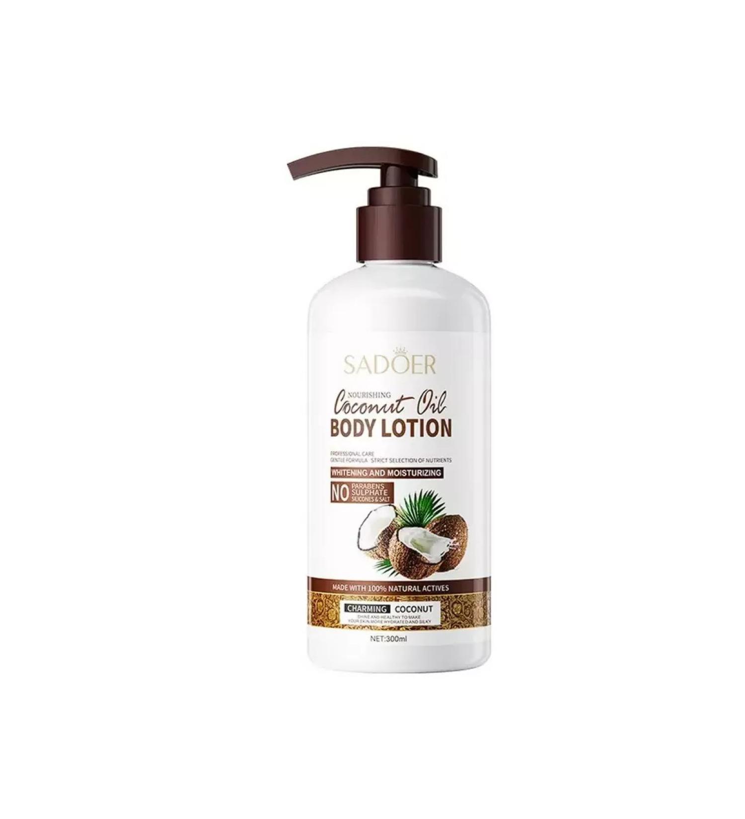 sadoer Moisturizing lotion with coconut milk - Buy Online on GoSupps.com