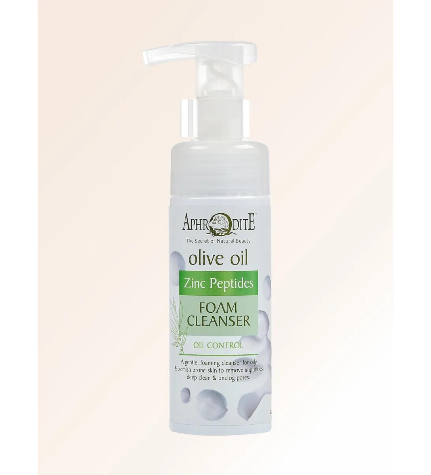 Aphrodite Mousse for washing with peptides for oily skin 150 ml - Buy Online on GoSupps.com