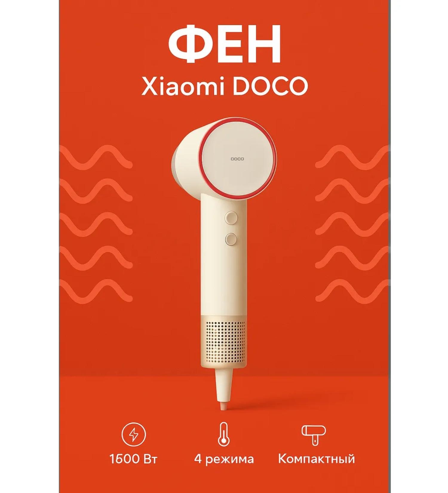 Xiaomi FEN DOCO High Speed Hair Dryer H902 White (EU) - Buy Online on GoSupps.com