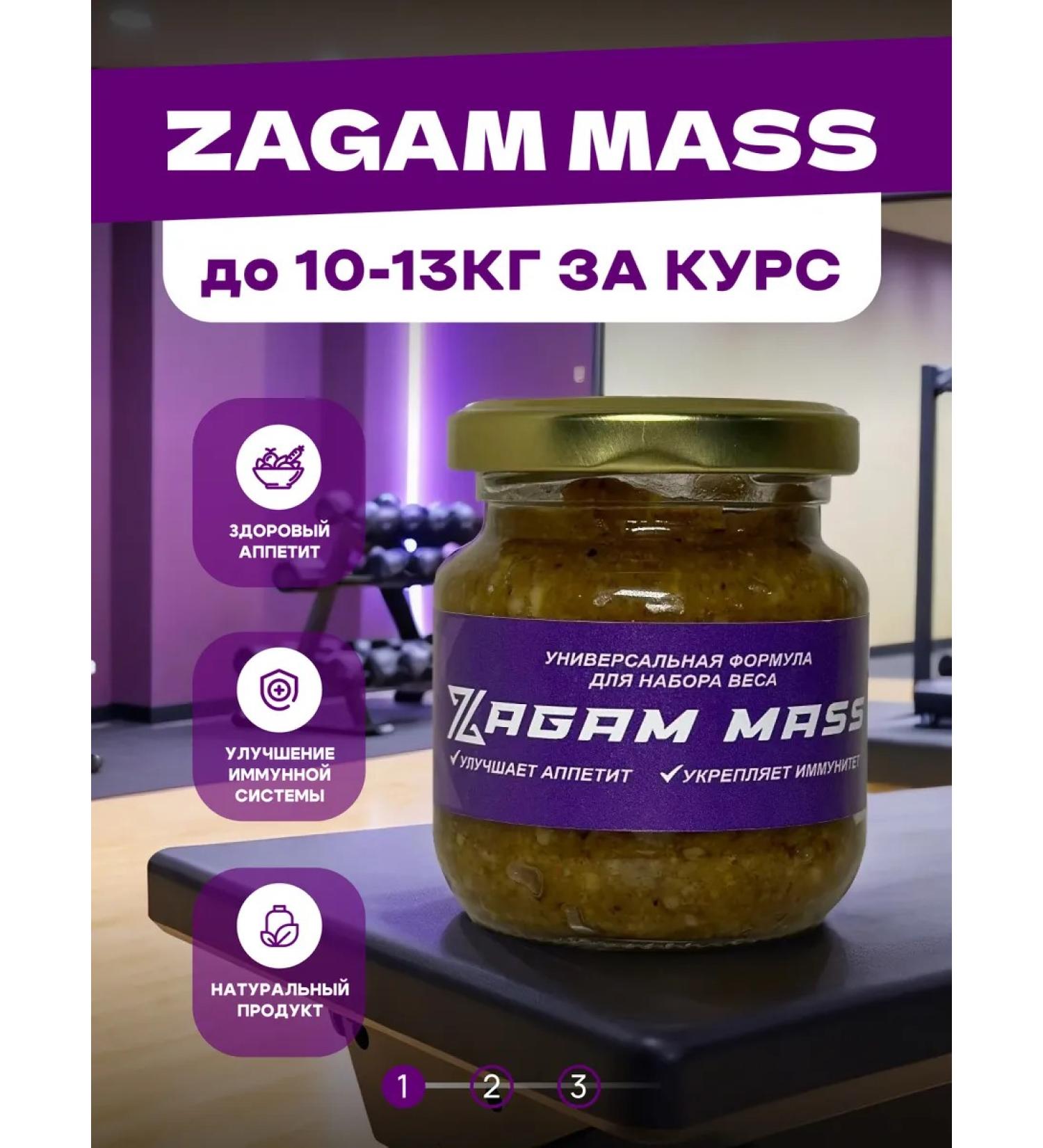 Zagam Gainer for gaining muscle mass and weight MASS - Buy Online on GoSupps.com