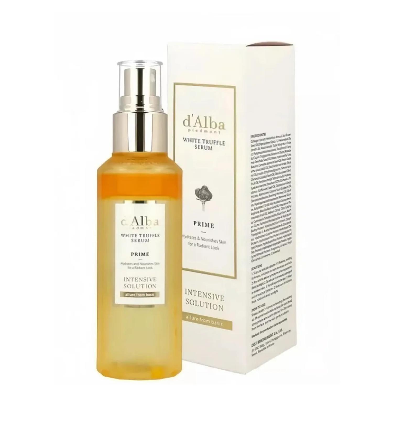 d'Alba WHITE TRUFFLE VEGAN FIRST SPRAY SERUM 50 ml Sever