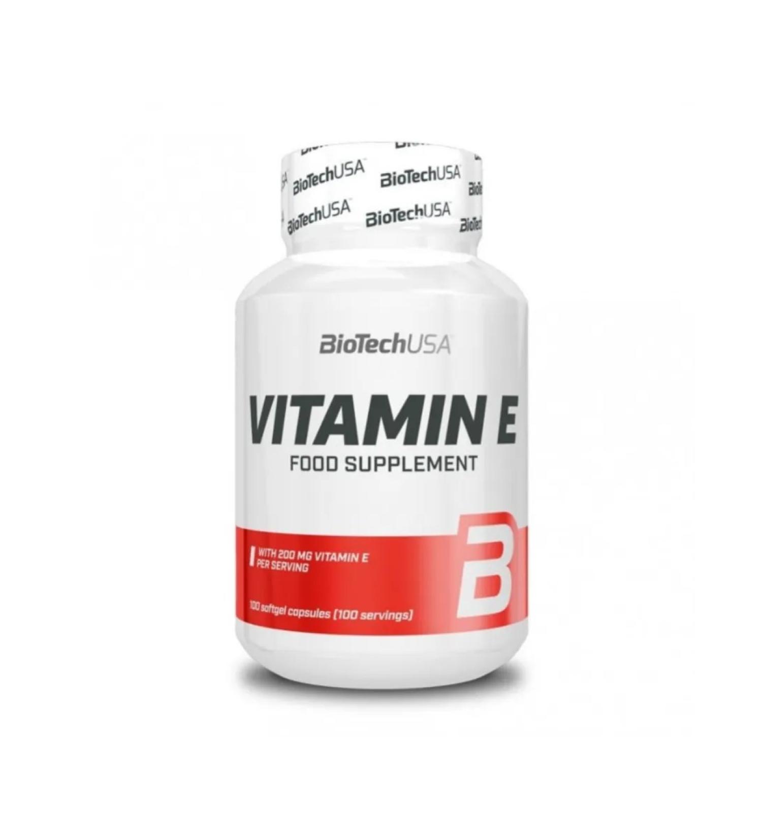 Vitamin E Biotech Vitamin E 200 100 Tab - Buy Online on GoSupps.com