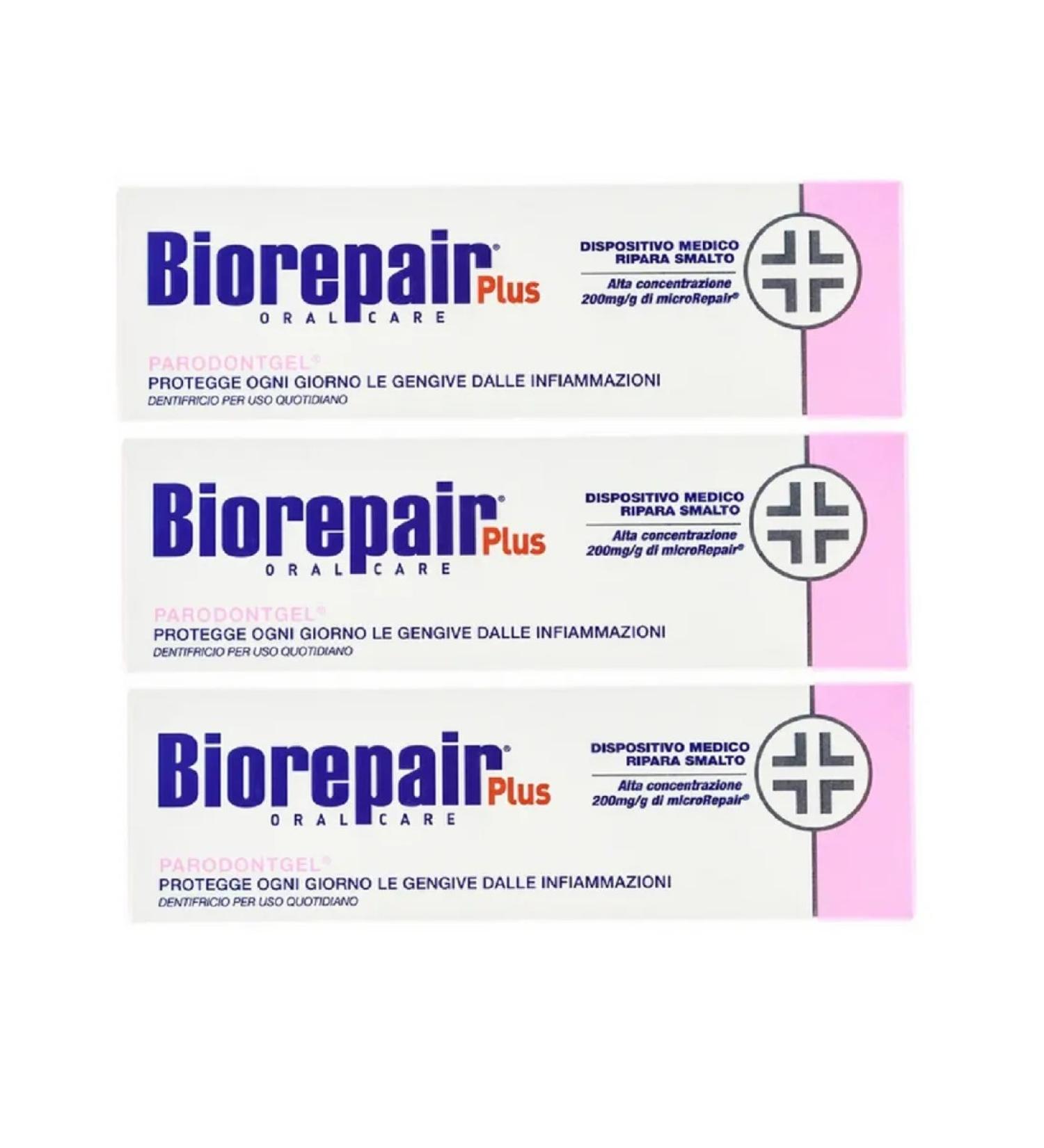 Biorepair Toothpaste plus periodontteum 75 ml - 3 pcs
