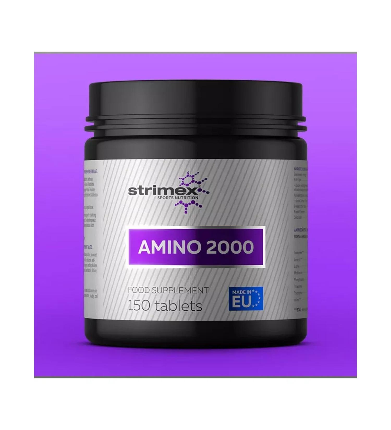 Strimex Amino acid complex Amino 2000 in tablets - Buy Online on GoSupps.com