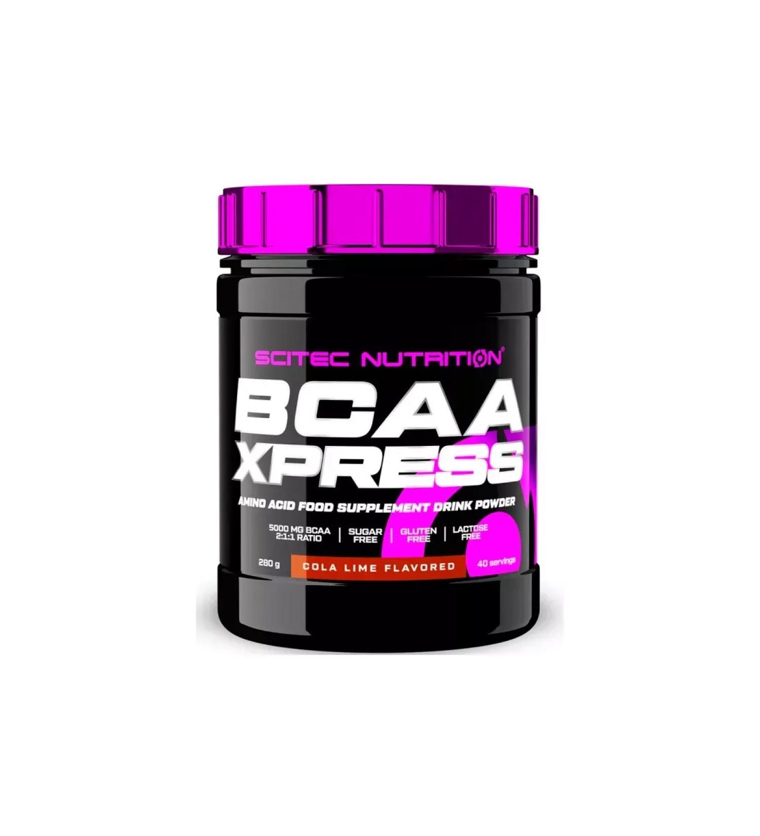 Scitec Nutrition Amino acid BCAA XPress Essential Cola Lime - Buy Online on GoSupps.com