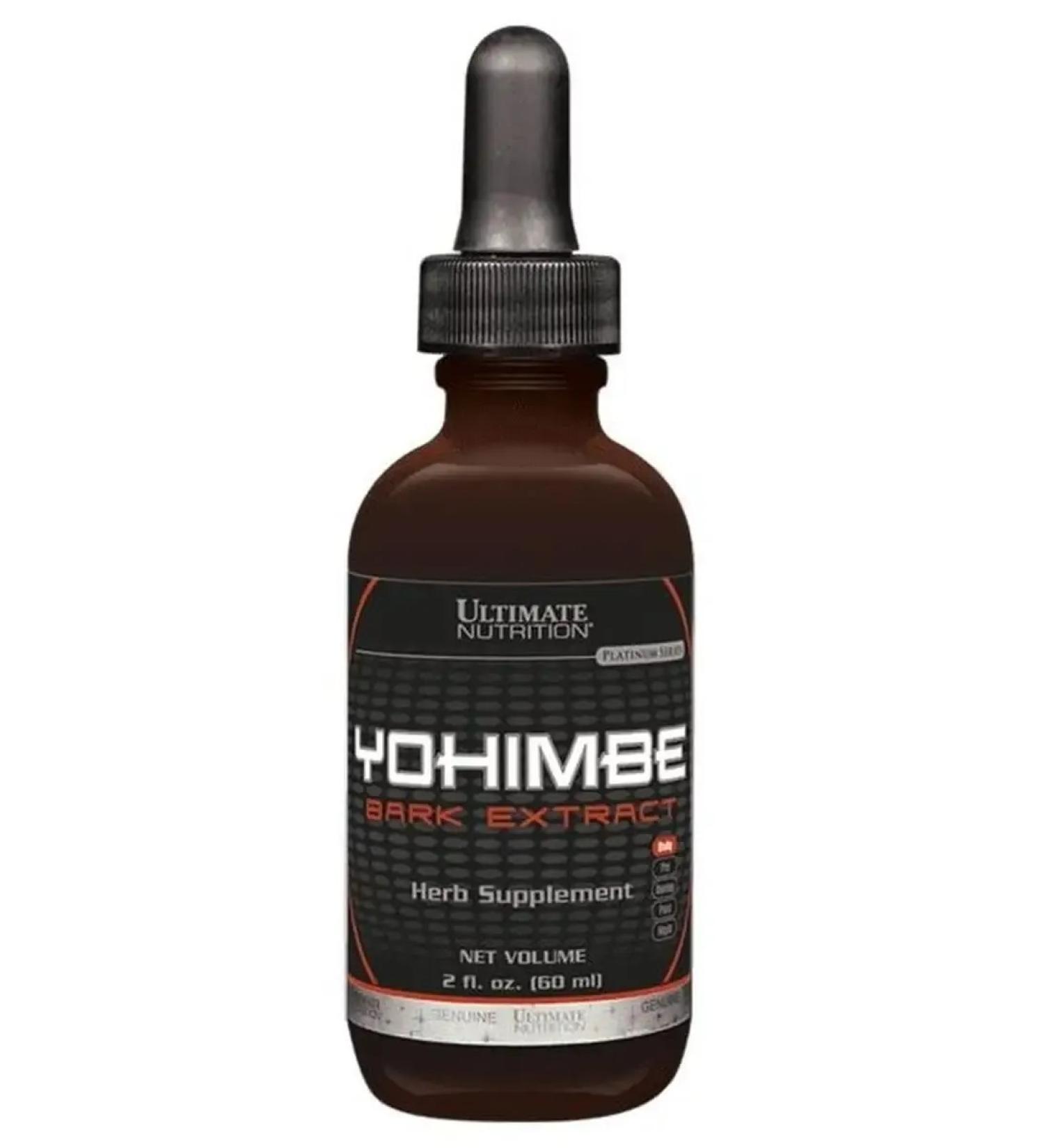 Ultimate Nutrition Yohimba Bark Liquid Extract - Buy Online on GoSupps.com