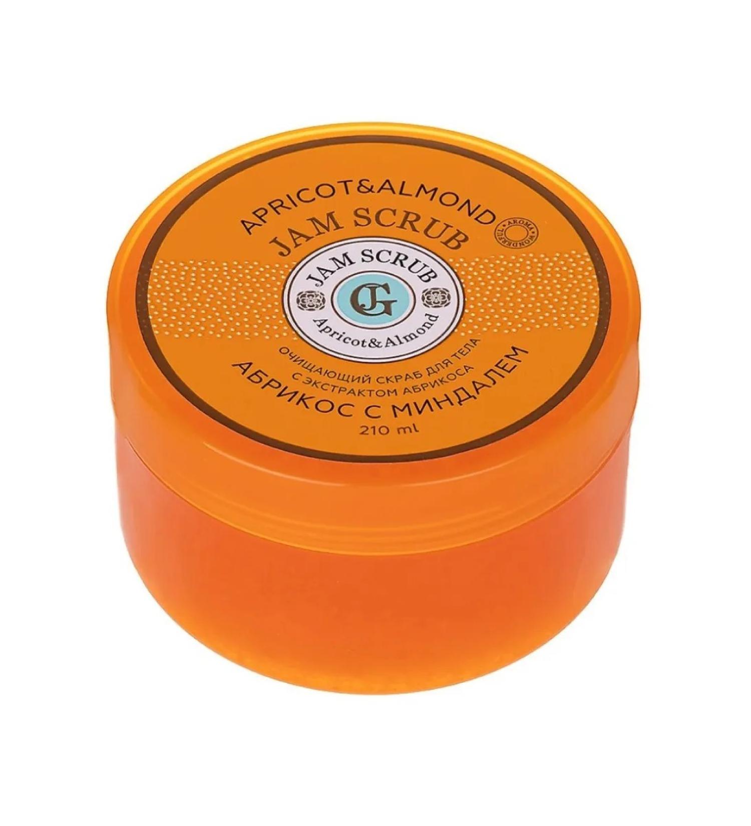 LOREN COSMETIC Jem-scrub for body apricot with almond Jam Scube
