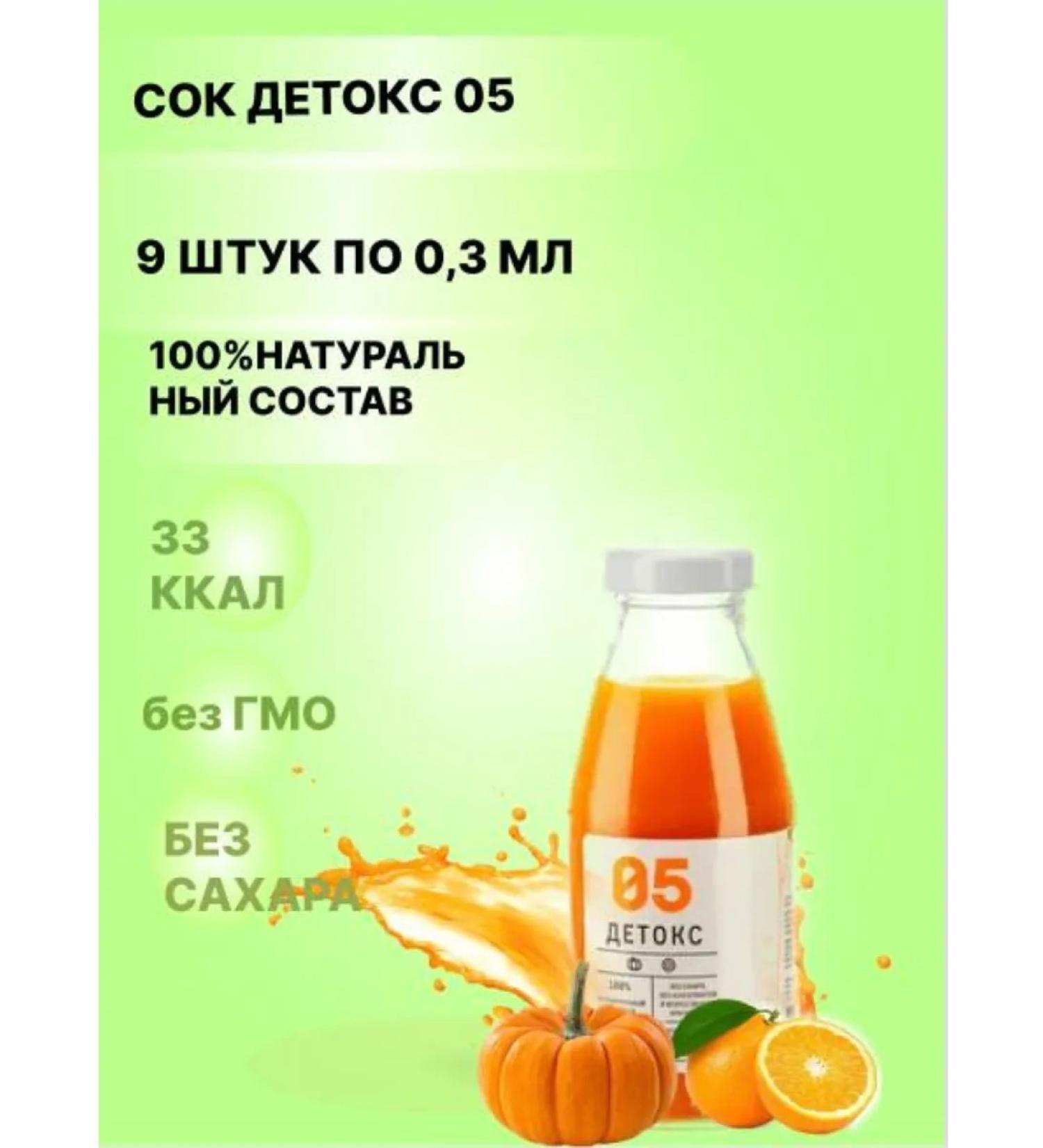 Tikhvin district Juice detox 05 pumpkin-apelsin proper nutrition weight loss - Buy Online on GoSupps.com