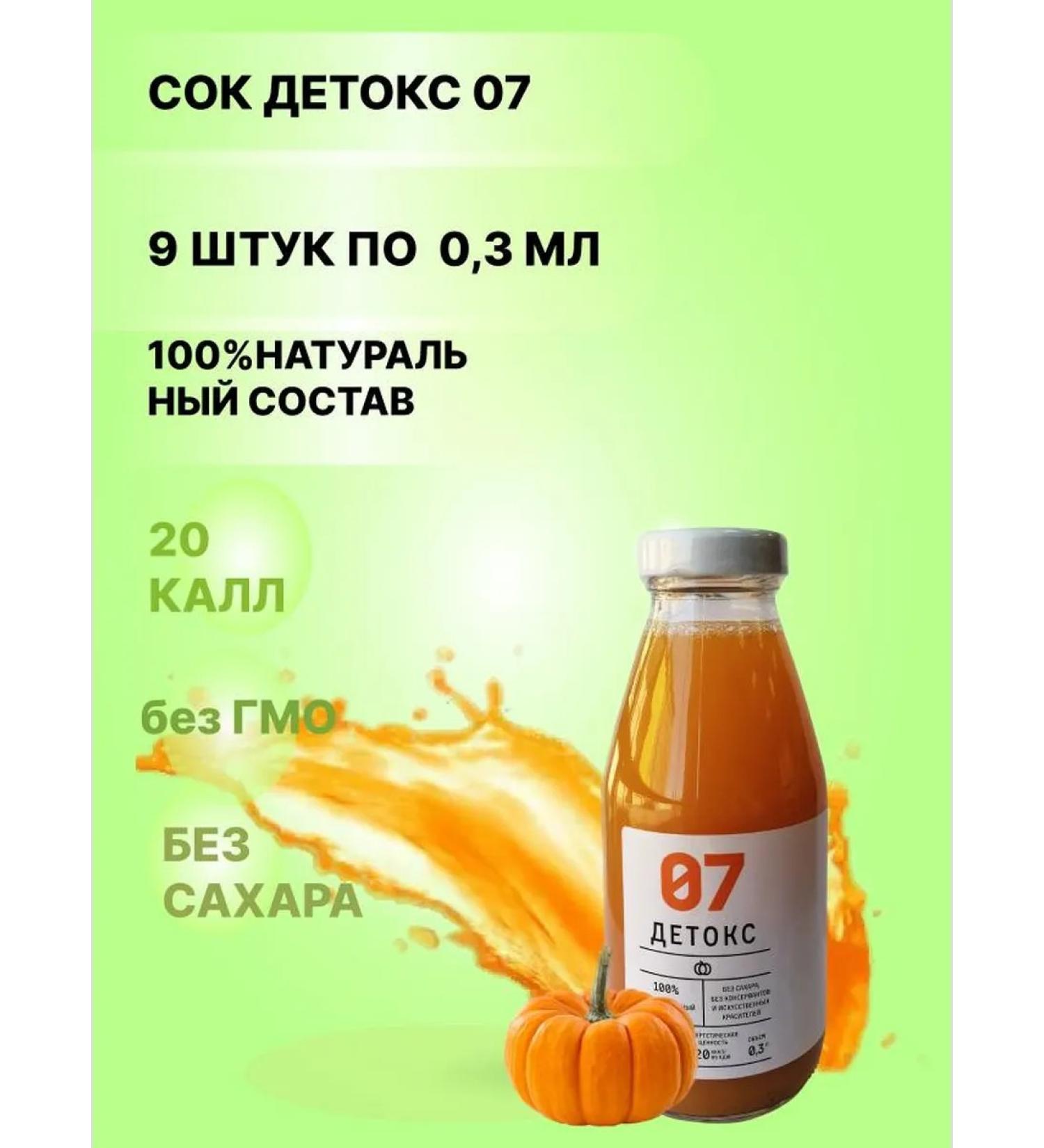 Tikhvin district Detox juice 07 pumpkin weight loss effectively without sugar - Buy Online on GoSupps.com