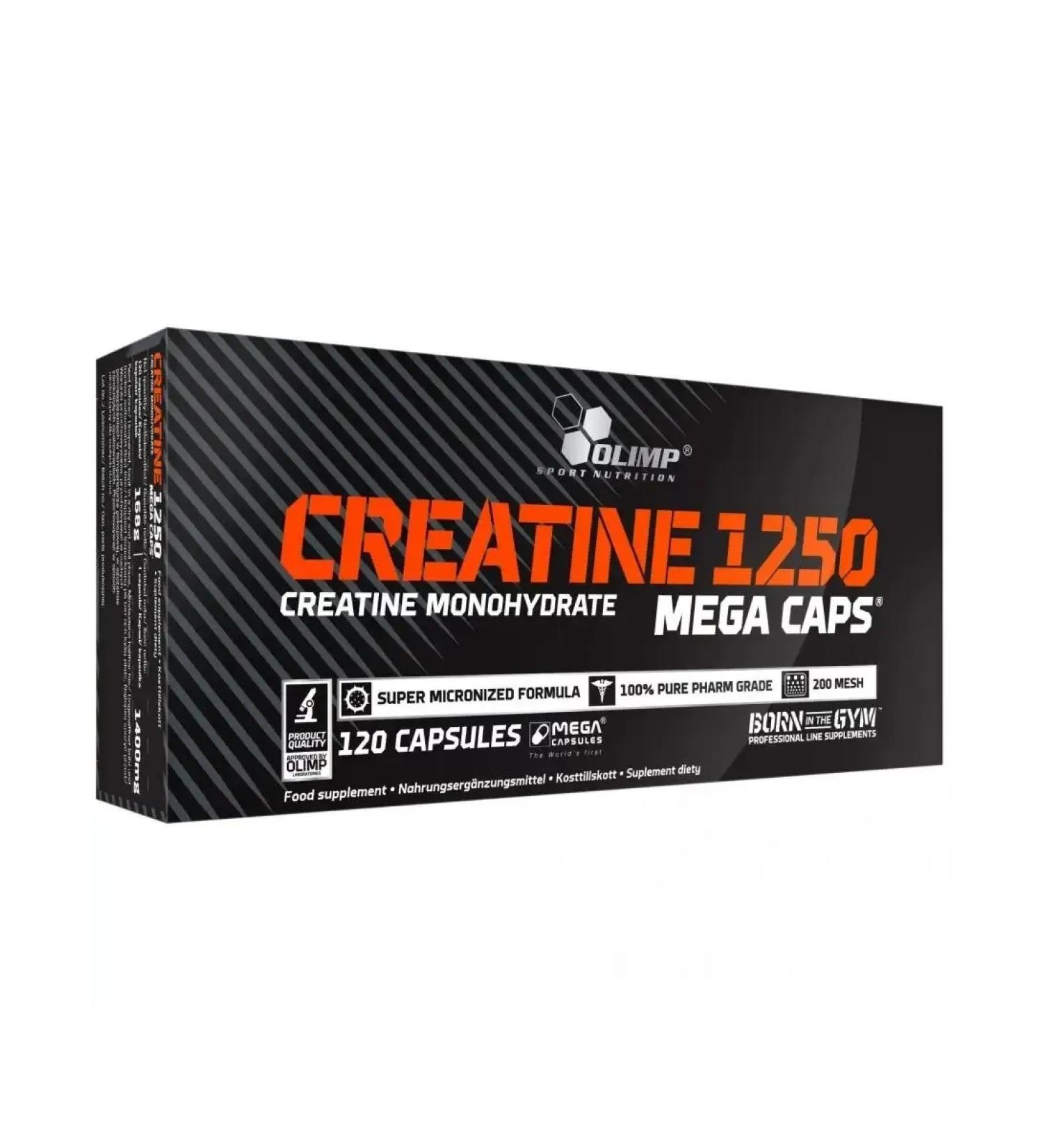 Olimp Sport Nutrition Creatine Creatine Mega Caps - Buy Online on GoSupps.com