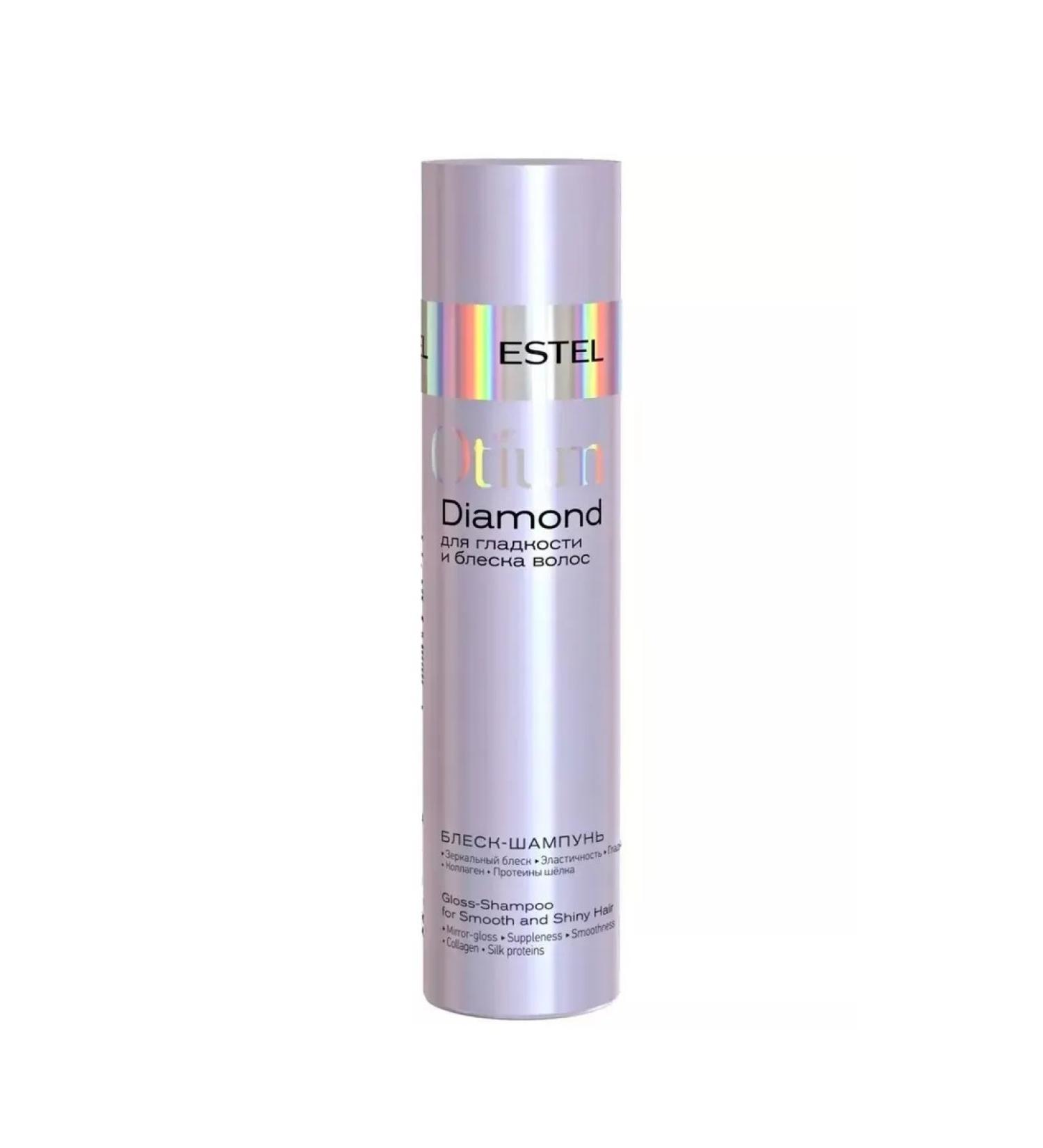 ESTEL Otium Diamond shampoo for smoothness and shine 250 ml - Buy Online on GoSupps.com