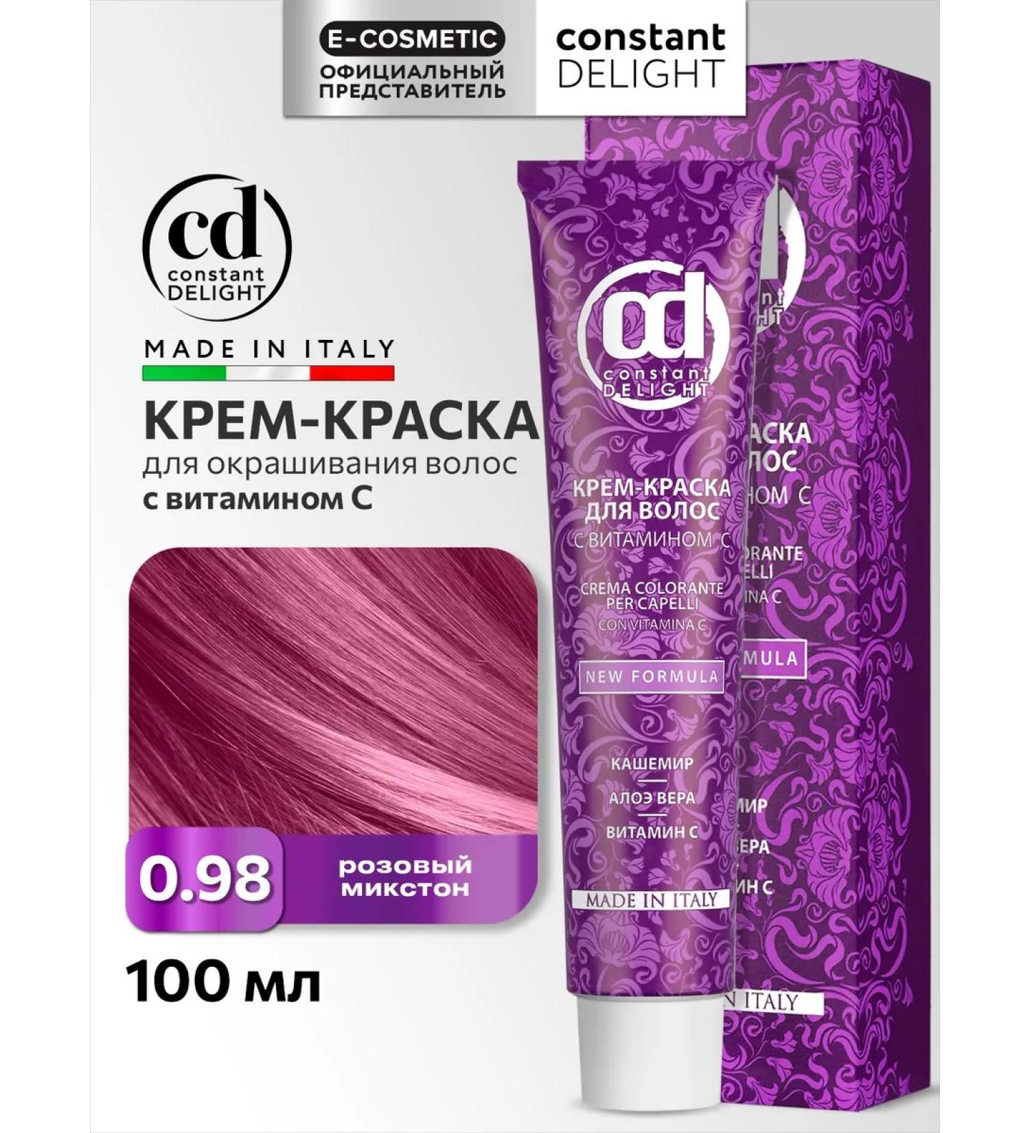 Constant Delight Hair dye with vitamin C 0.98 Micston 100 ml - Buy Online on GoSupps.com