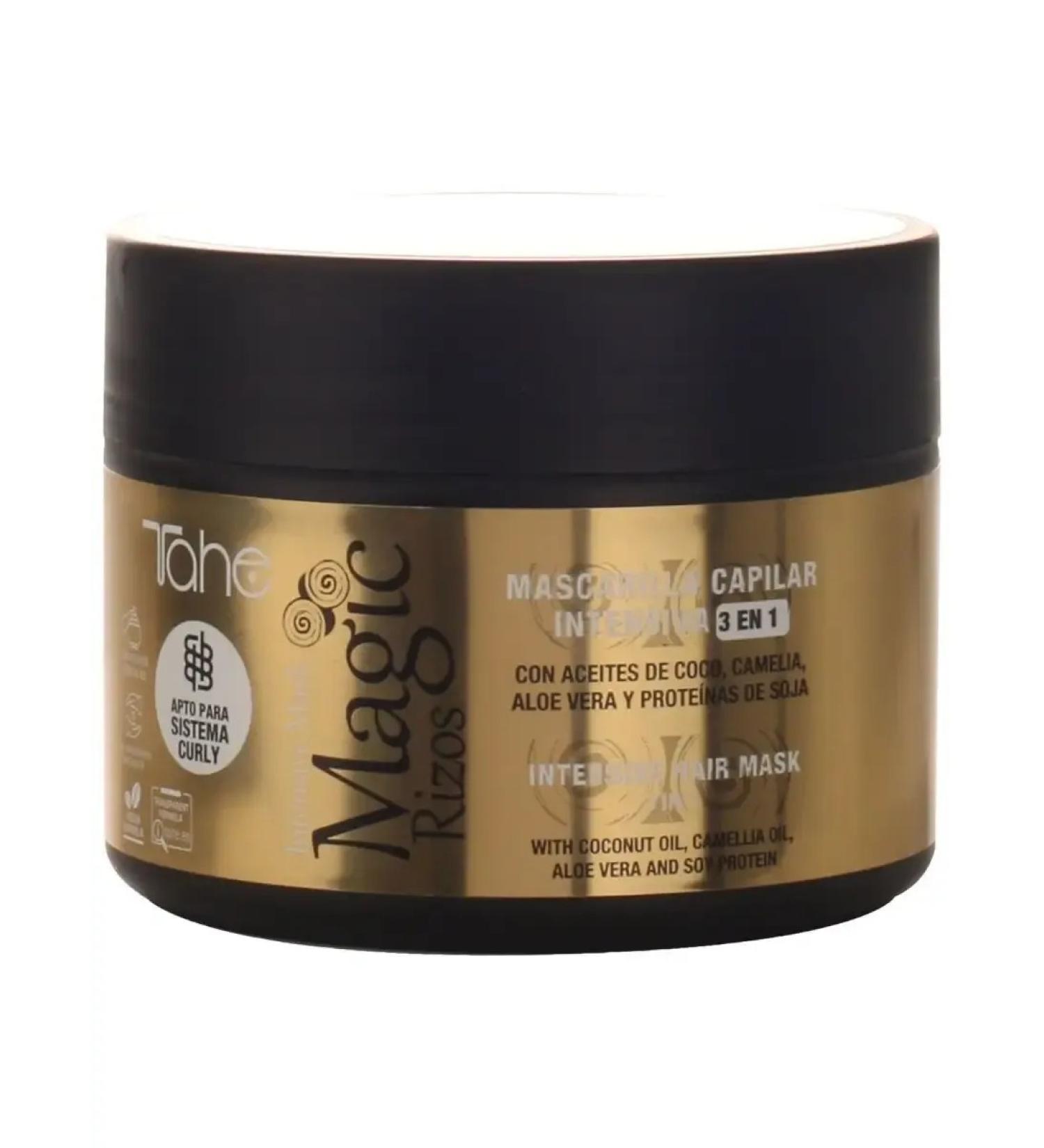 Tahe Intensive mask 3B1 for curly hair Magic Rizos 300 ml - Buy Online on GoSupps.com
