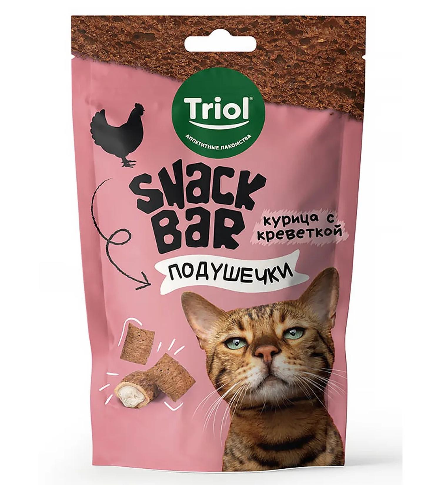 Triol Mini-puppies for cats with chicken chicken-filling