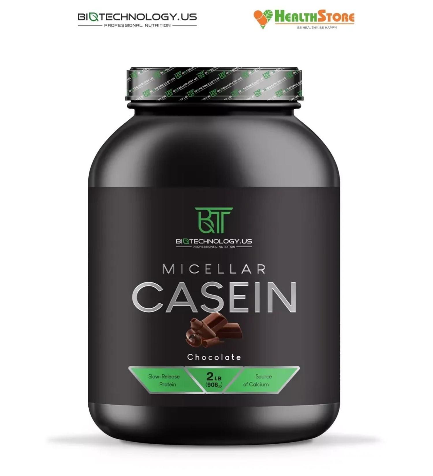 BiotechnologyUS Micellar Casein 0.9kg (chocolate) Casein protein - Buy Online on GoSupps.com