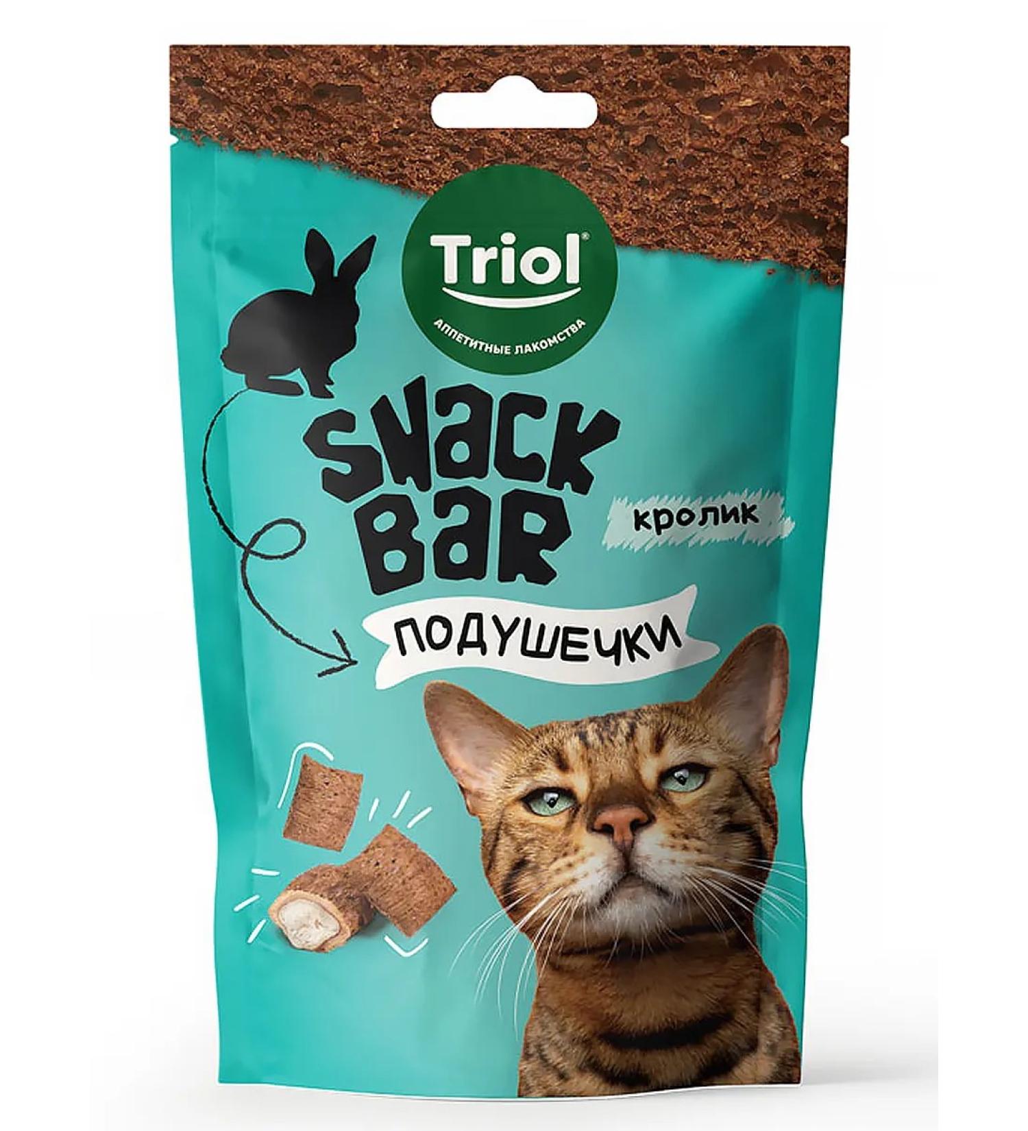 Triol Mini-puppies for cats with rabbit filling