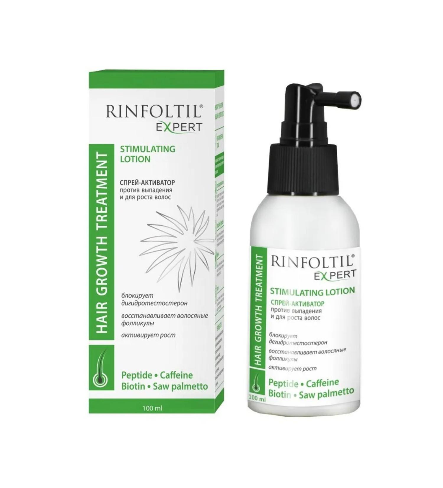 Vector-Medica JSC Rinfoltil lotion against hair loss 100ml - Buy Online on GoSupps.com