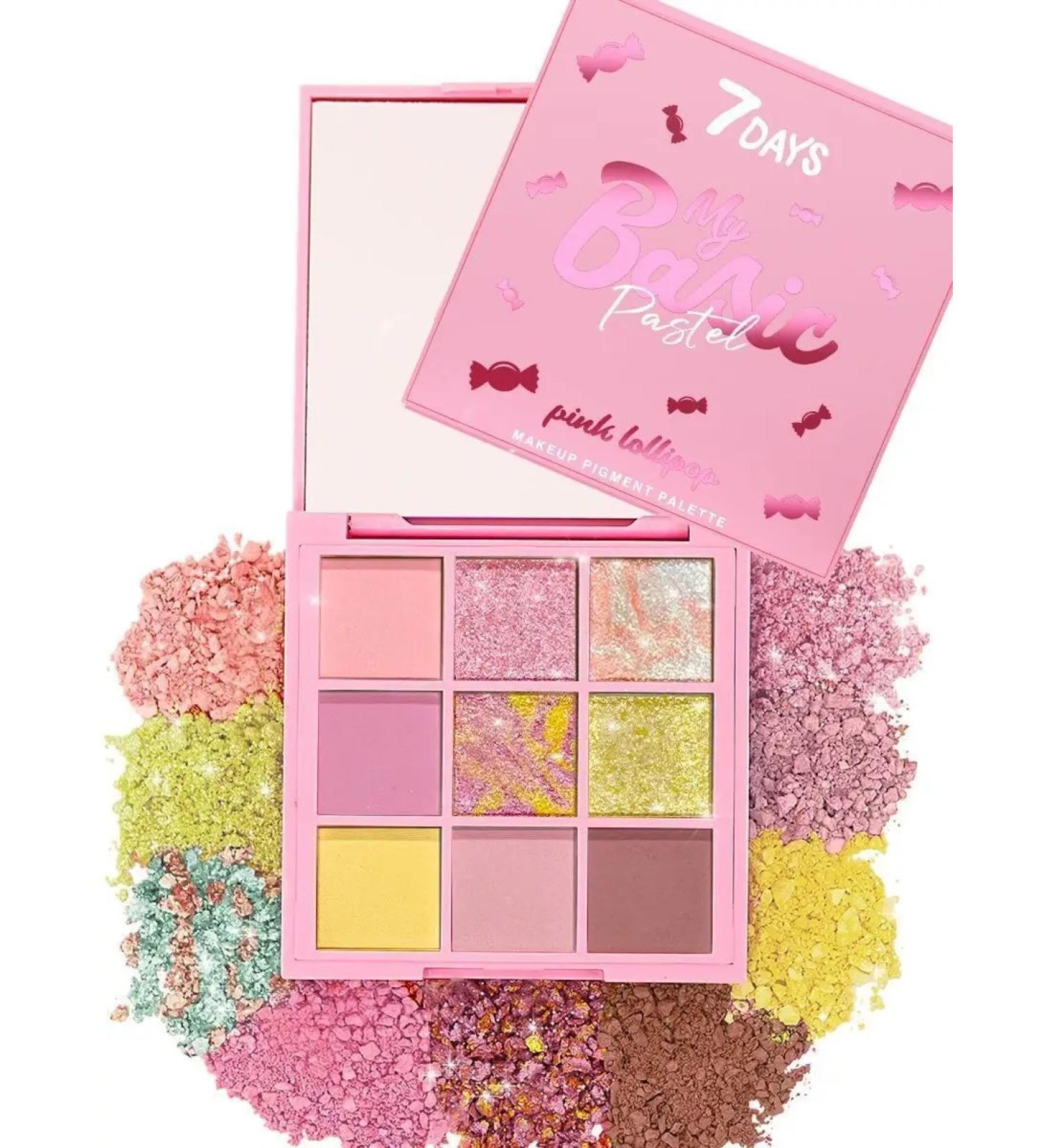 7DAYS Feature shadows palette matte shiny nude - Buy Online on GoSupps.com