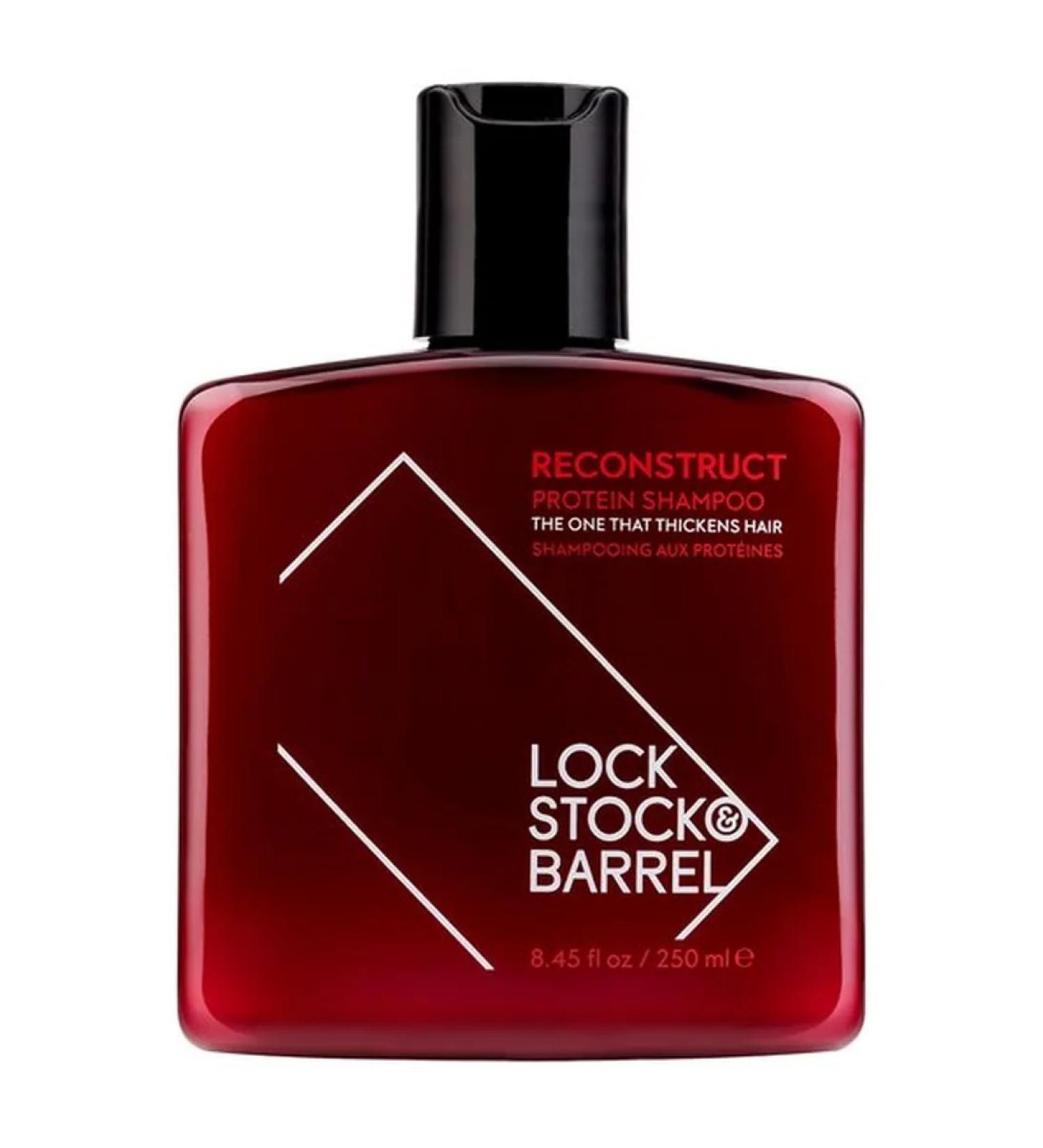 Lock Stock & Barrel Reconstruct shampoo for thin hair Feeling husband. 250 ml