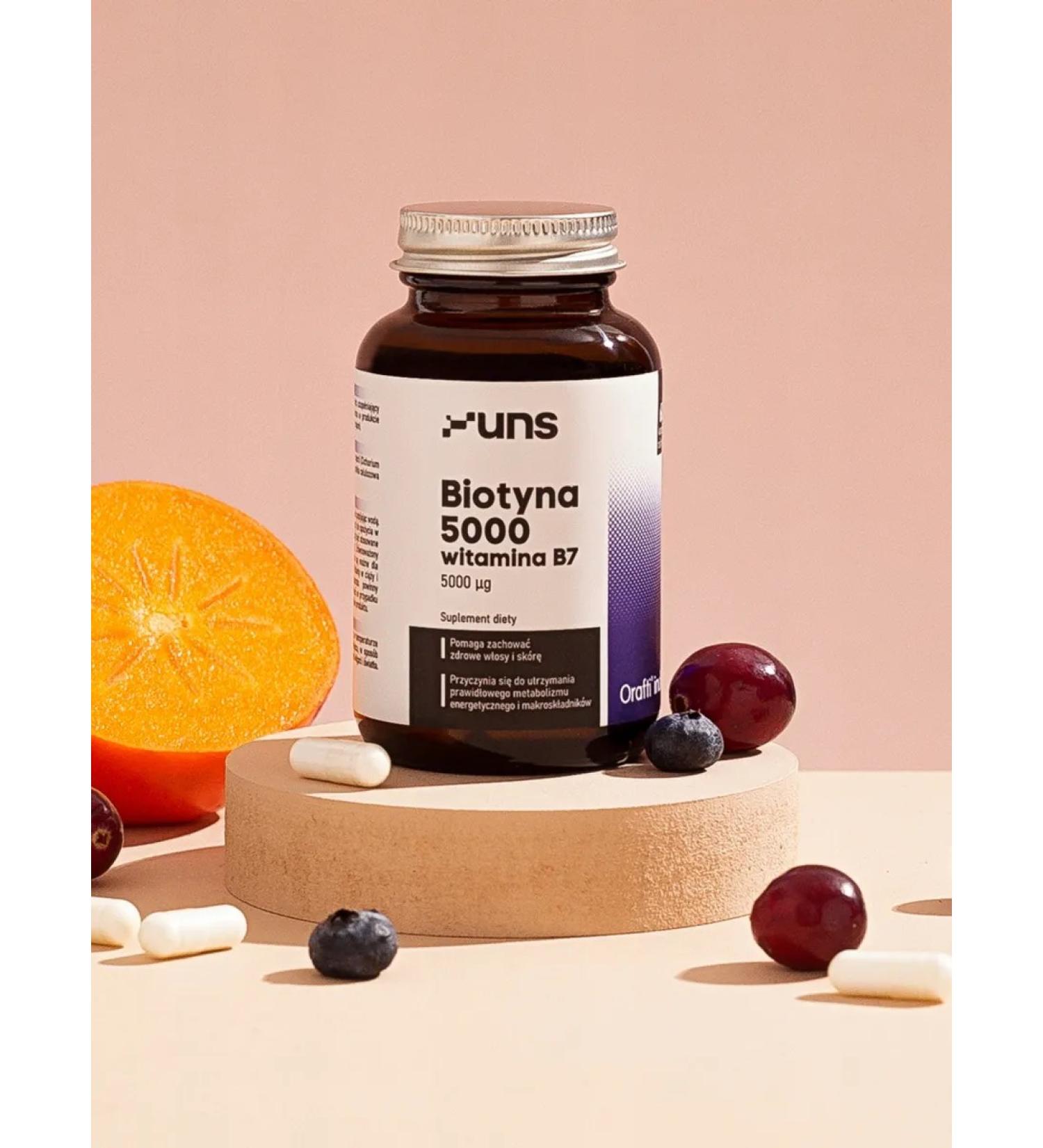 UNS Vitamin B7 Biotin (60 Vege Caps) - Buy Online on GoSupps.com