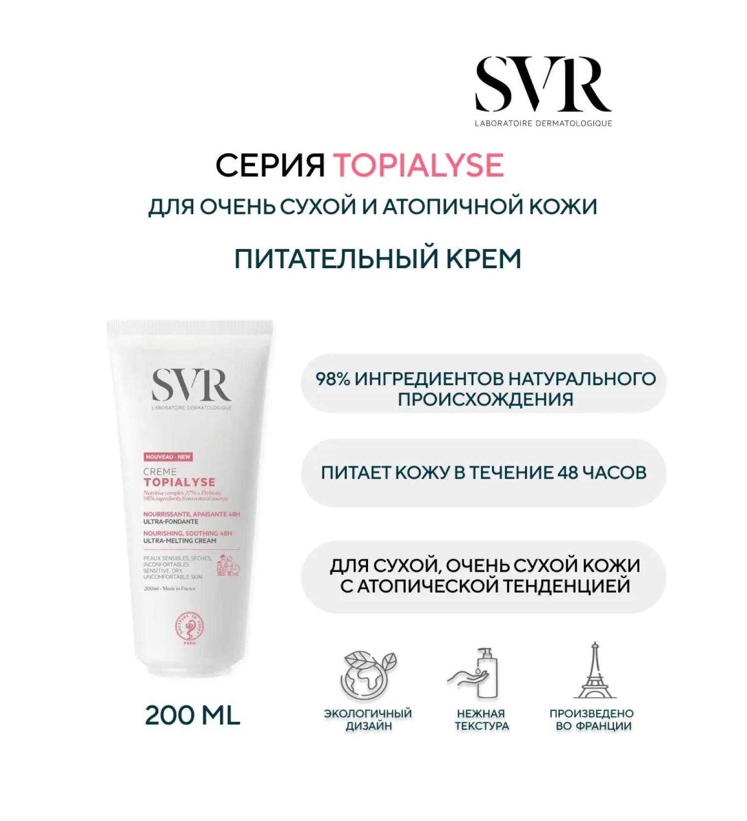 SVR Topialysis Nutrient cream 200 ml - Buy Online on GoSupps.com