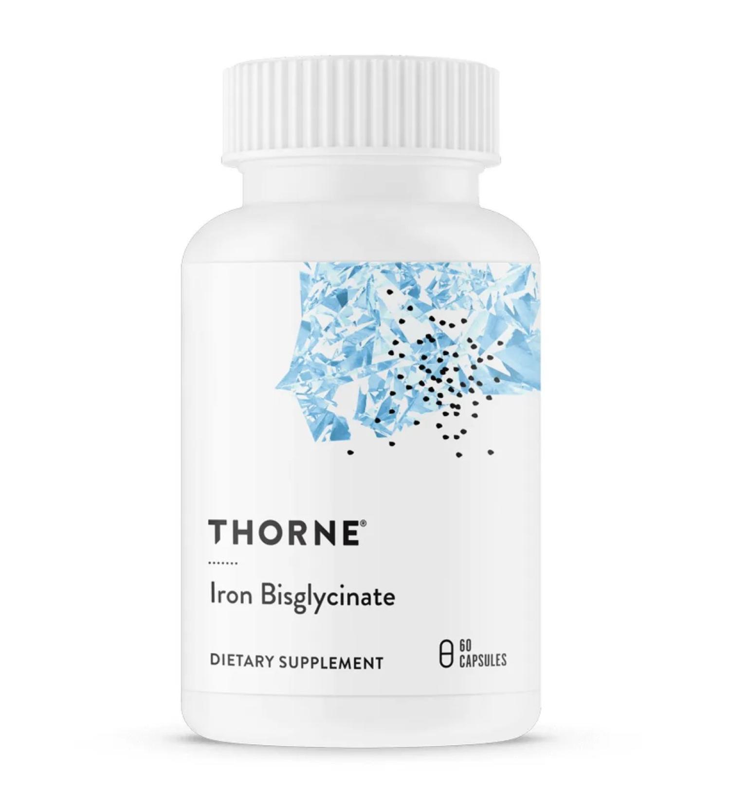 Thorne Research Iron HEALAT for women 25 mg 60 capsules - Buy Online on GoSupps.com