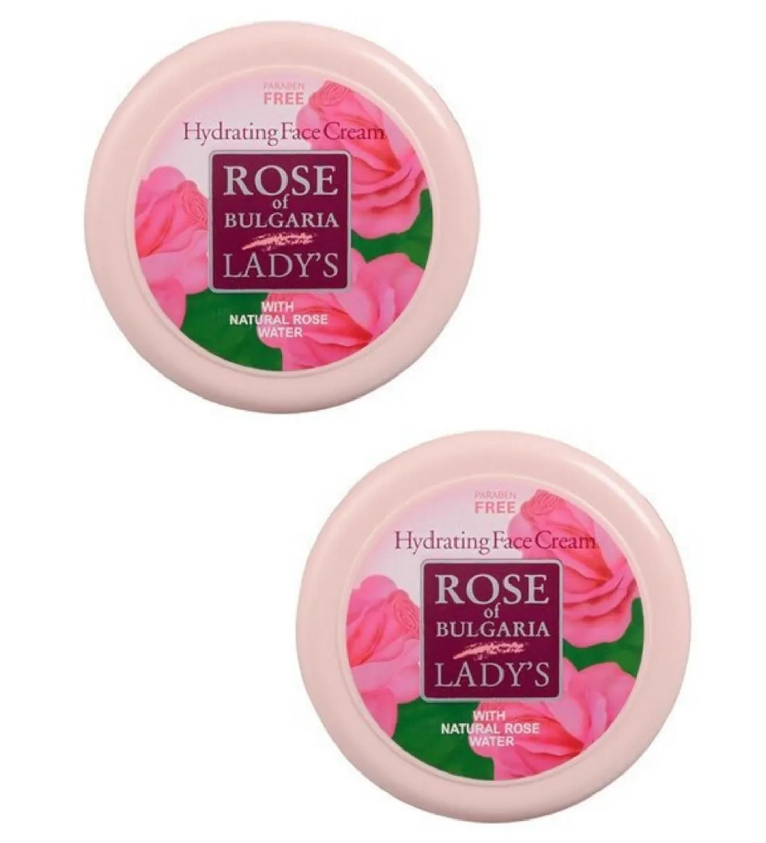 Rose of Bulgaria Face cream moisturizer 100ml 2UP - Buy Online on GoSupps.com