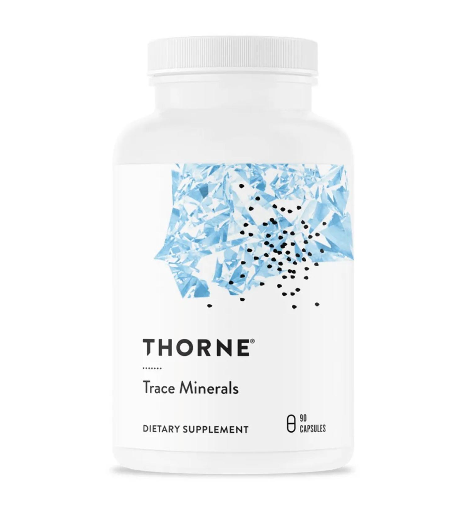 Thorne Research TRACE Minerals microelements complex 90 Caps - Buy Online on GoSupps.com
