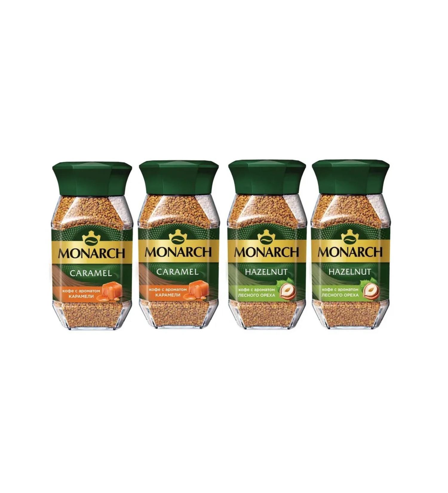 Monarch Caramel and Hazelnut 4 pcs - 95g! Mix - Buy Online on GoSupps.com