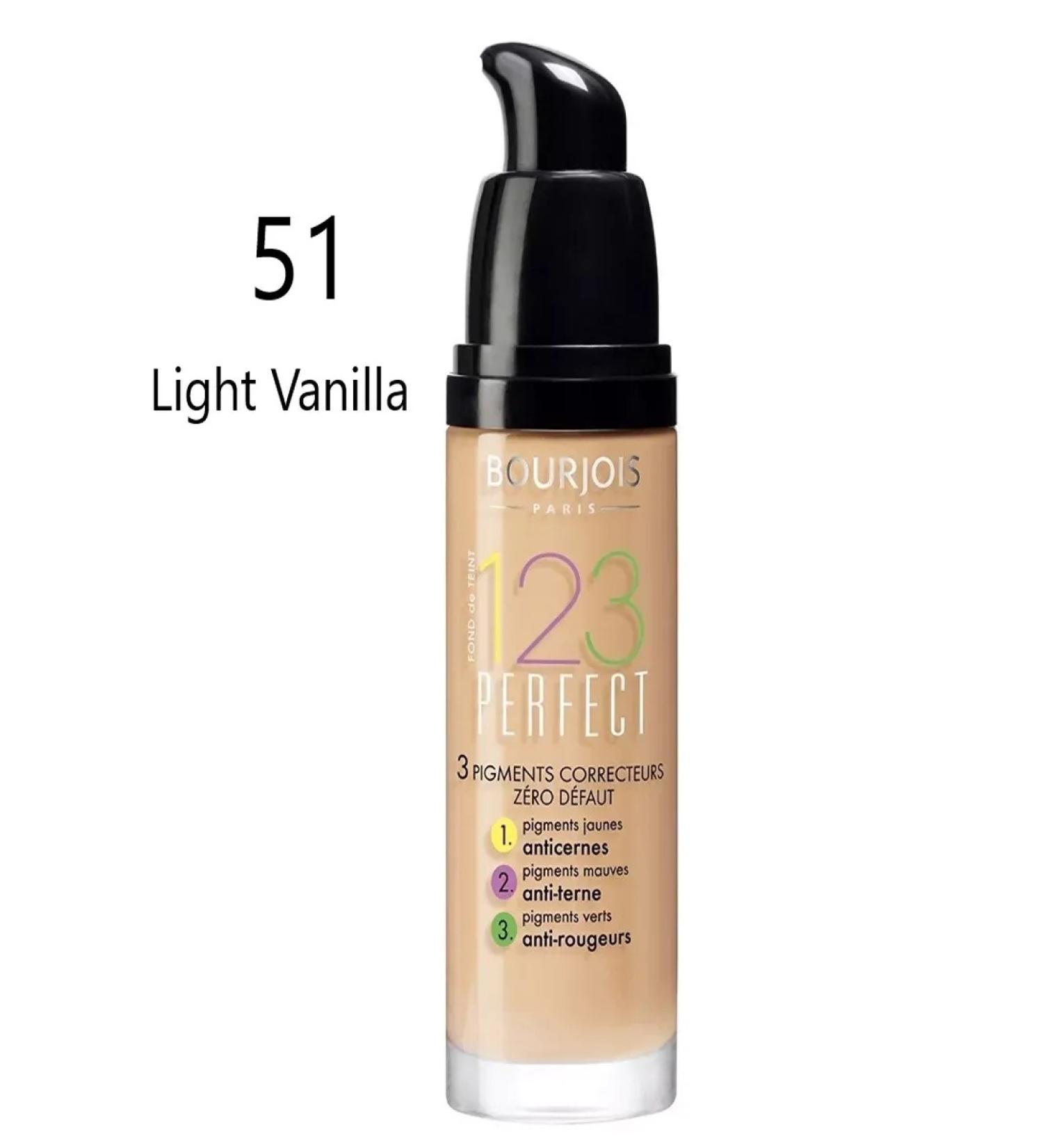 Bourjois Tonal Creamire Creamyire Perfect tone 51 light vanilla