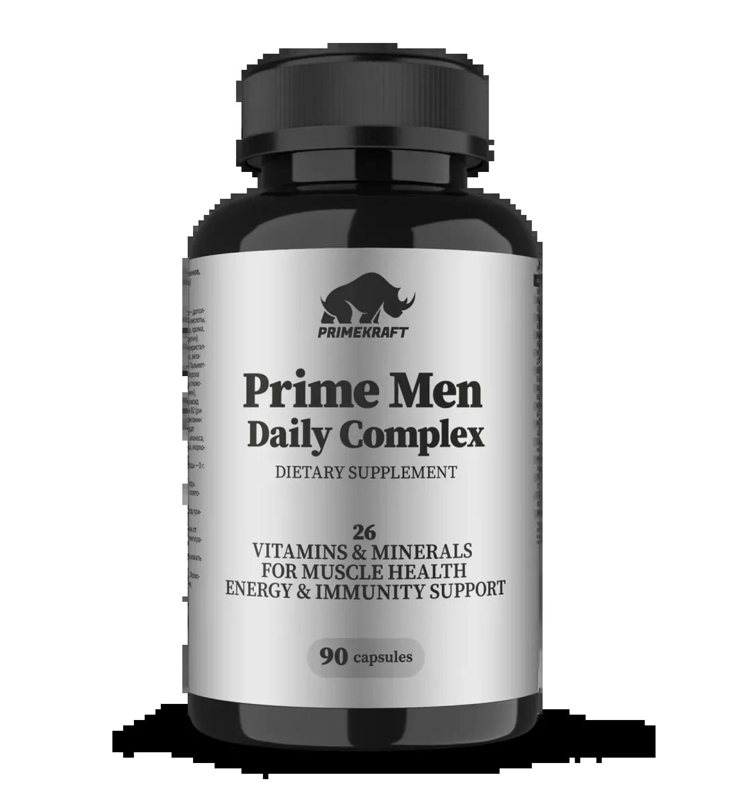 Prime Kraft Bad for food - male complex 90 capsules - Buy Online on GoSupps.com