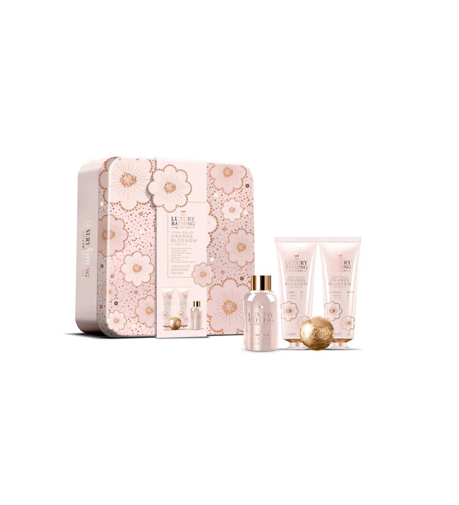 The Luxury Bathing Company Set "Relaxation and Rest" Cream-Bruck and Orange Flower