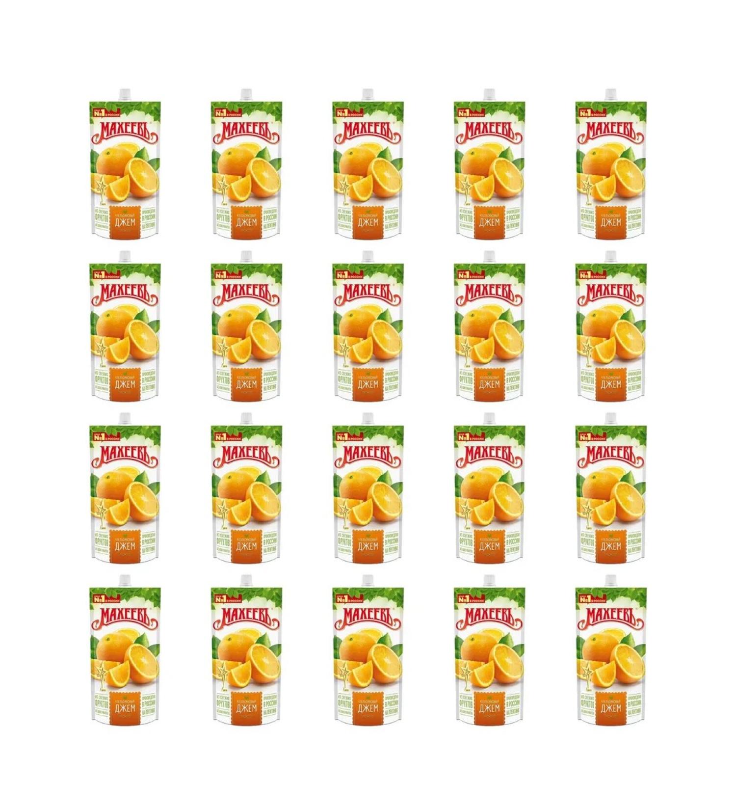 Maheev Jam orange doe-pak 20 pieces of 300 grams