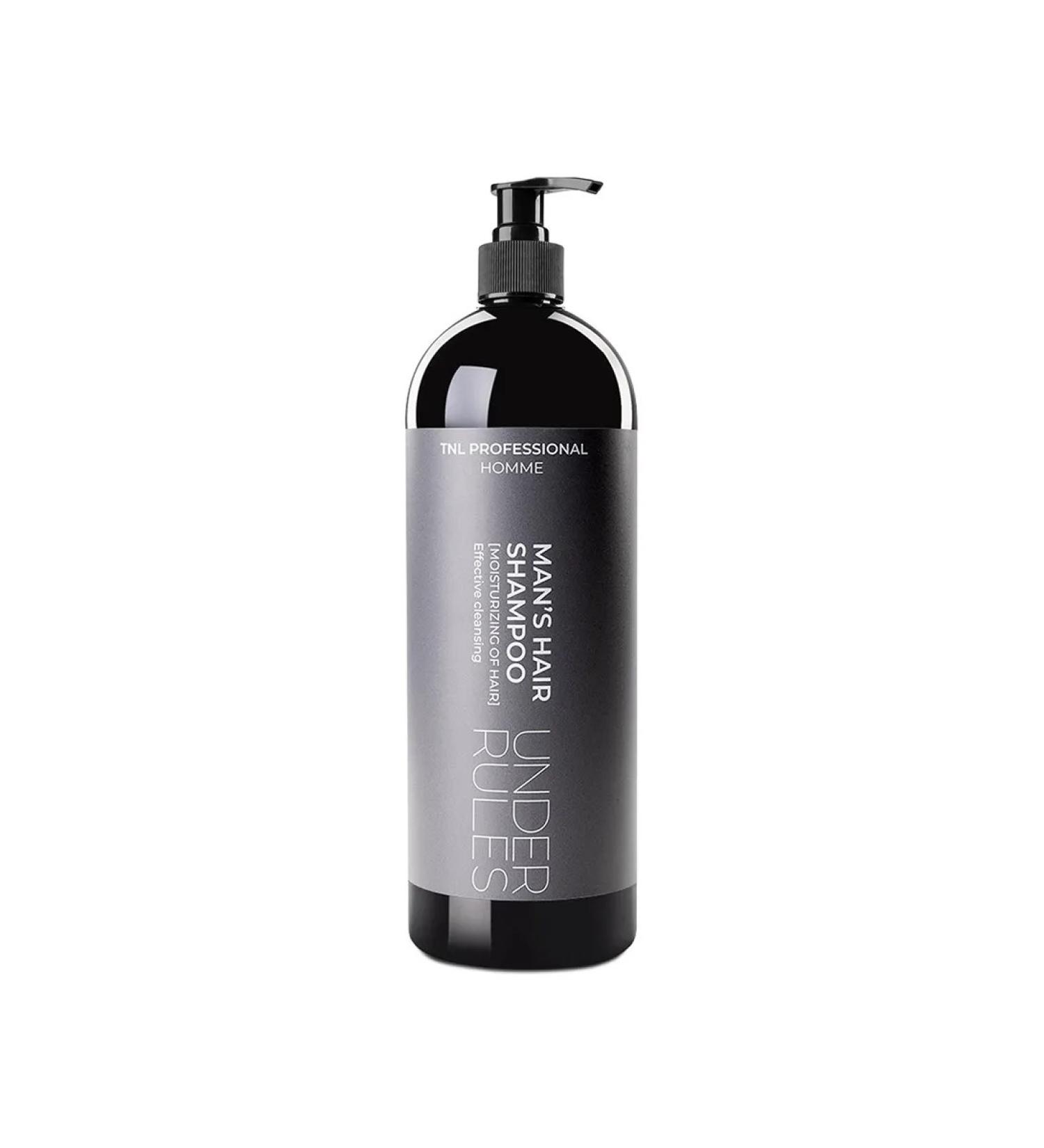 TNL PROFESSIONAL Male moisturizing hair shampoo with a dispenser of 1 liter - Buy Online on GoSupps.com