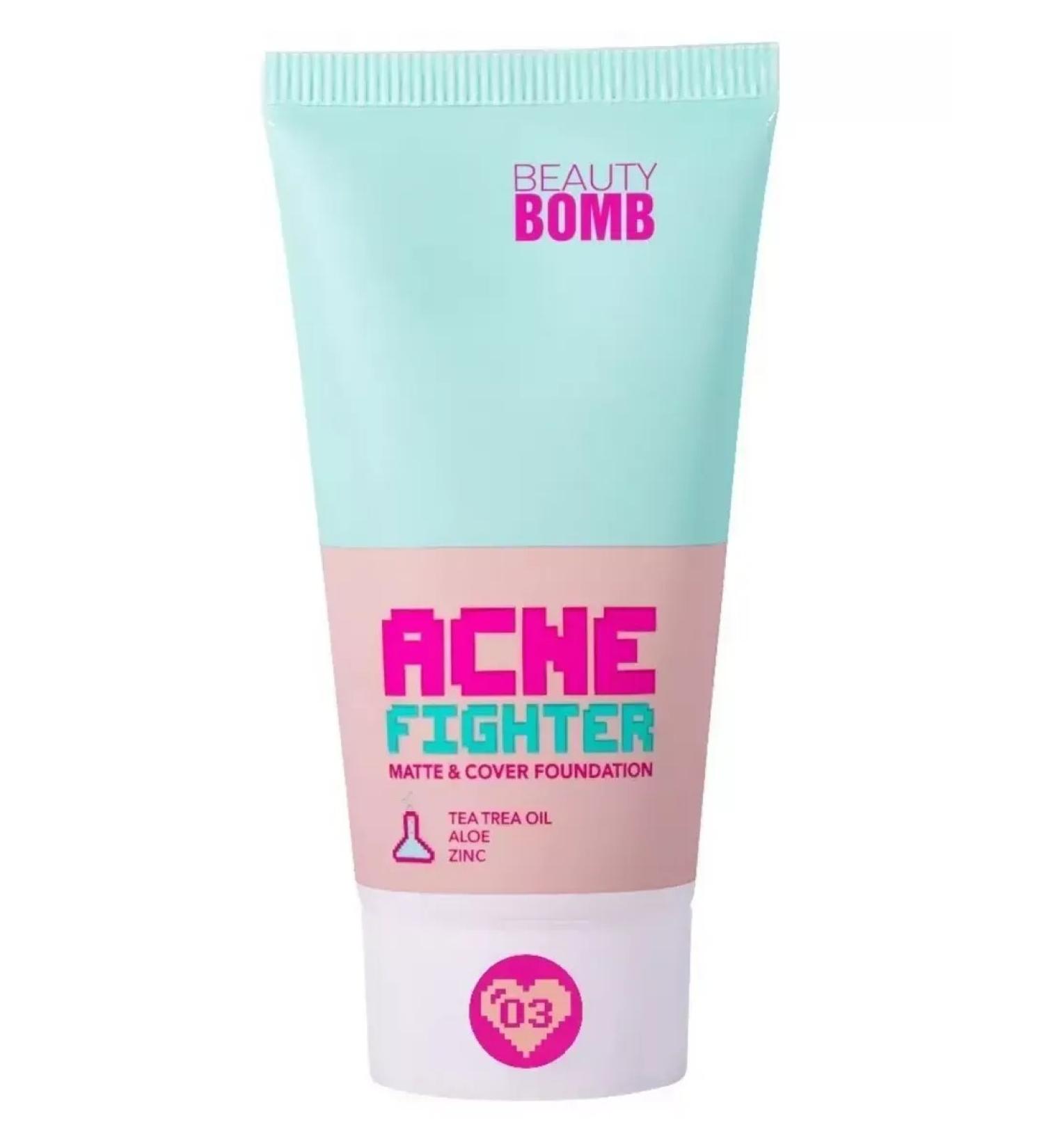 Beauty Bomb Tonal face cream Matte Cover Foundation Tone 03 25ml