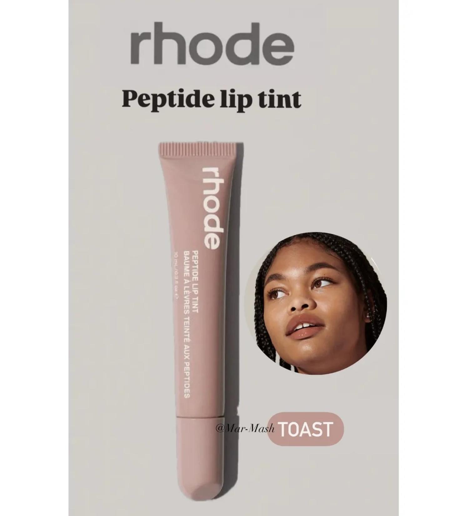 Rhode Peptide Lip Tint (toast) tint lip gloss - Buy Online on GoSupps.com