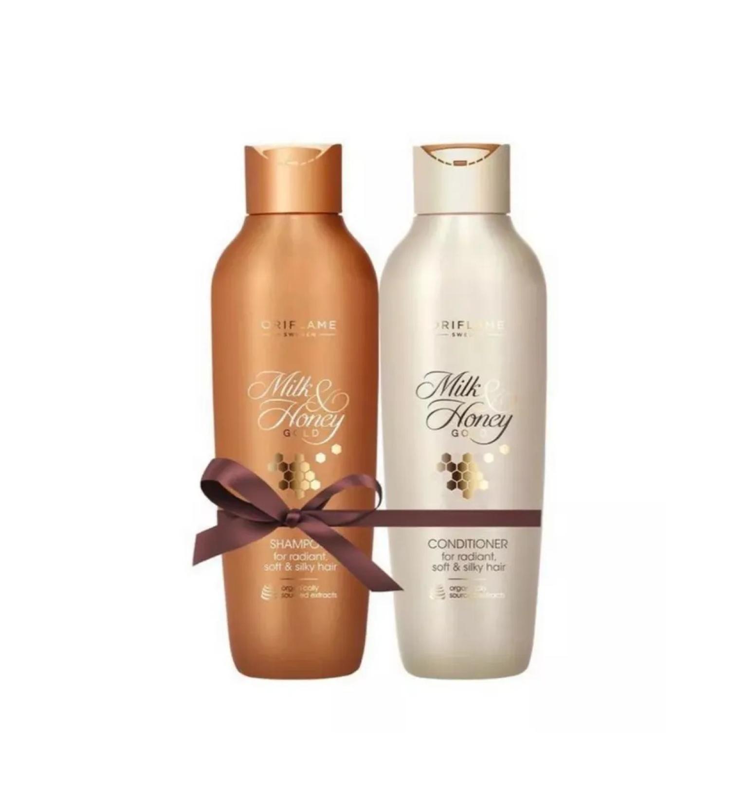 Oriflame Set of shampoo and air conditioning milk and honey - Buy Online on GoSupps.com
