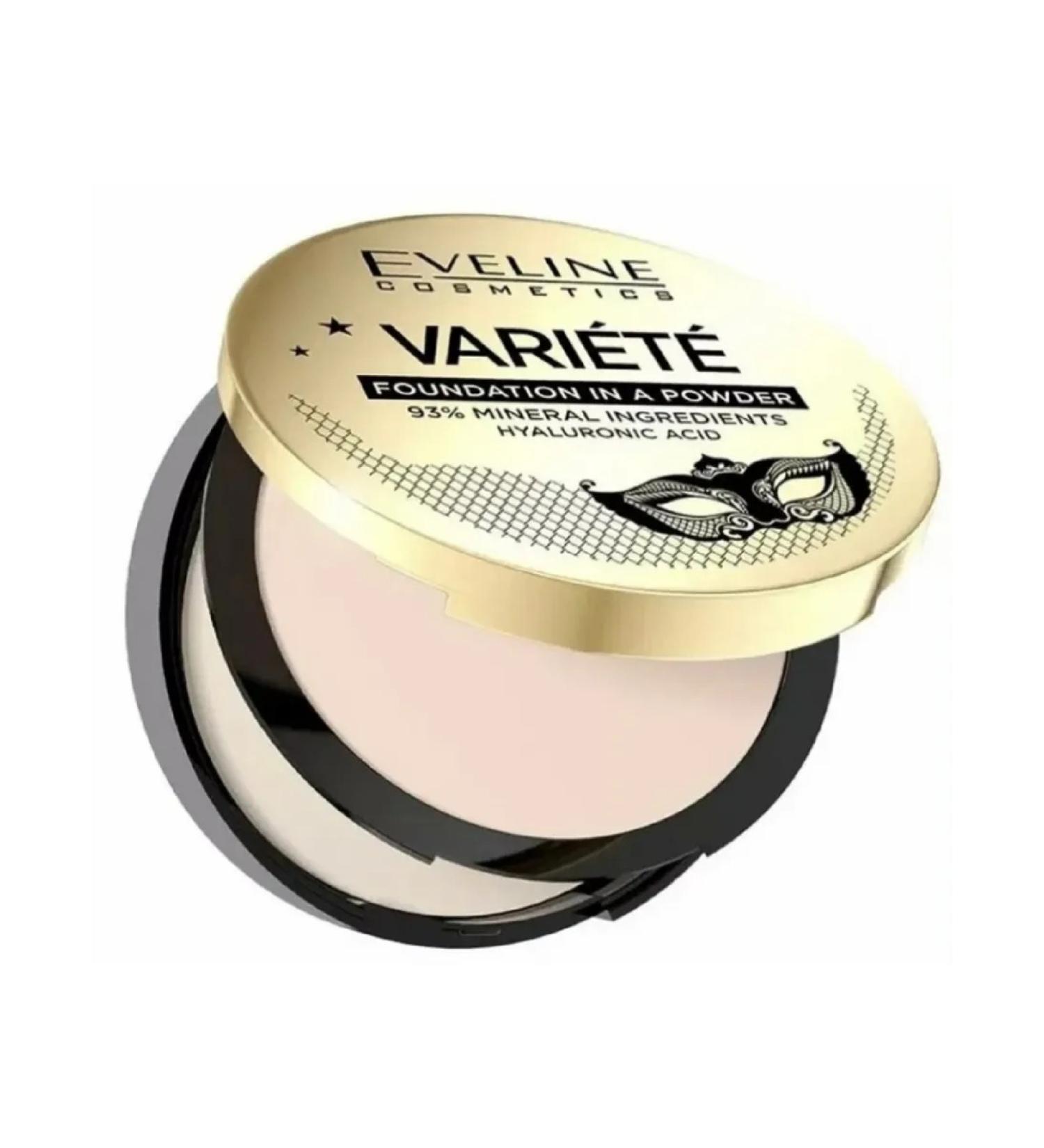 Eveline Cosmetics Mineral compact powder for face No. 10 IVORY VARITE - Buy Online on GoSupps.com
